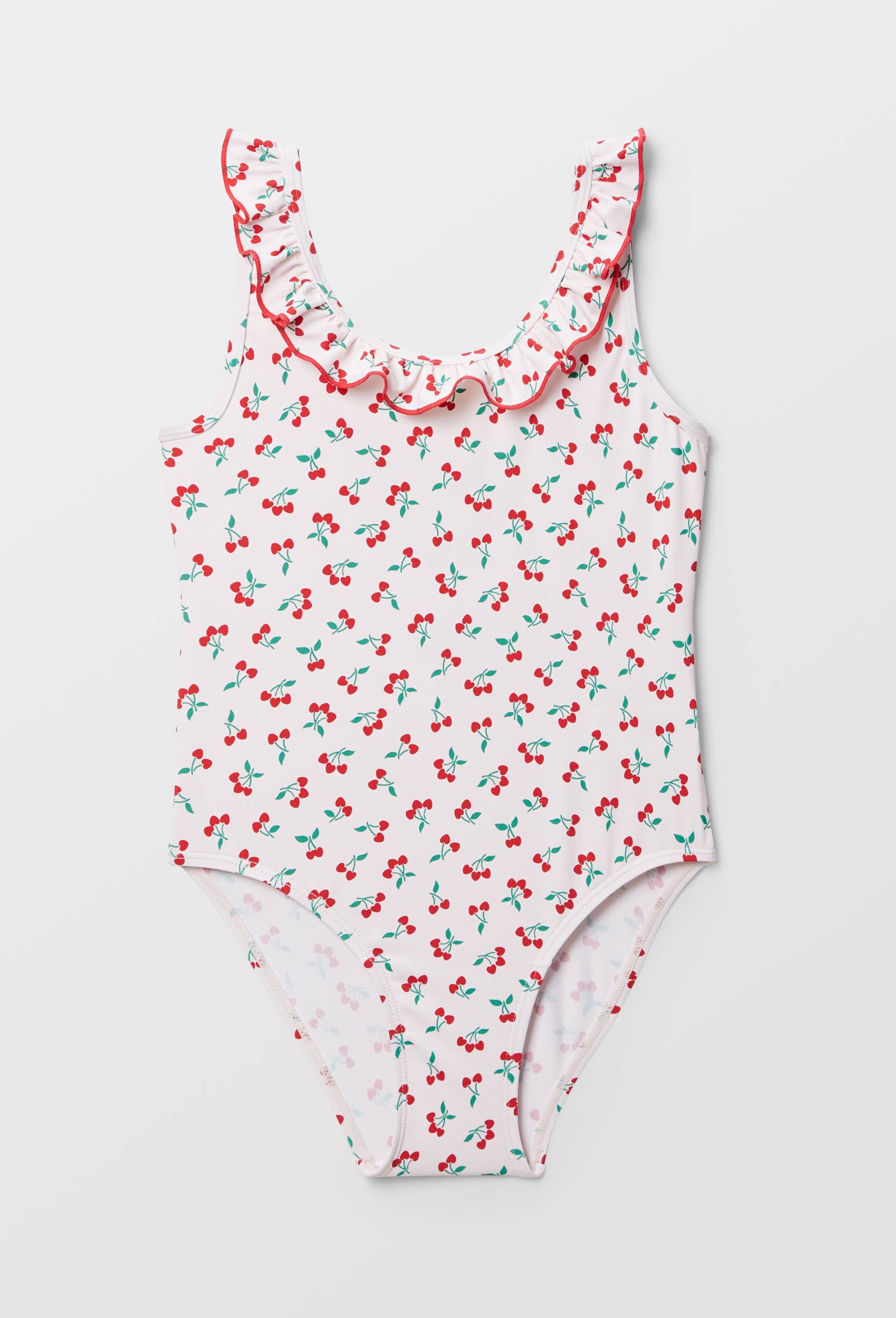 Maillot de bain 1 pi&egrave;ce imprim&eacute;, Rose clair, large image number 0