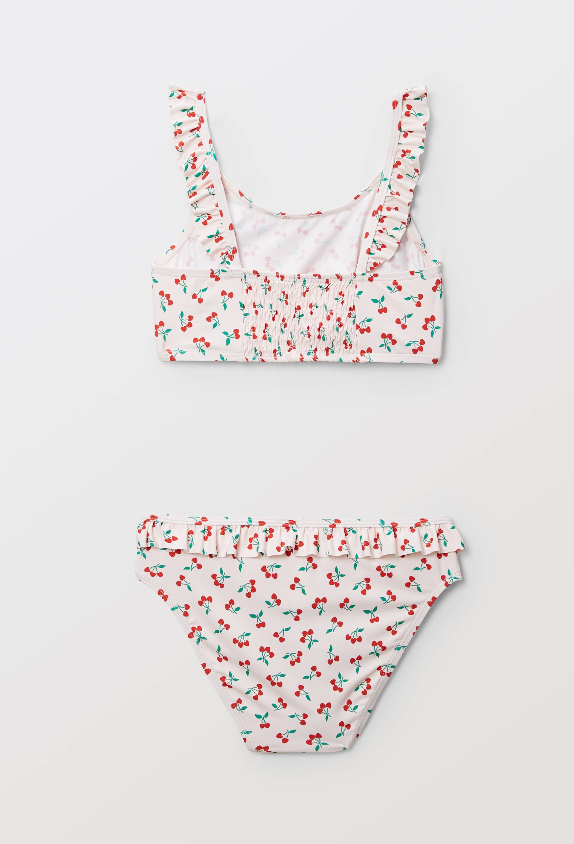 Maillot de bain 2 pi&egrave;ces imprim&eacute;, Rose clair, large image number 1