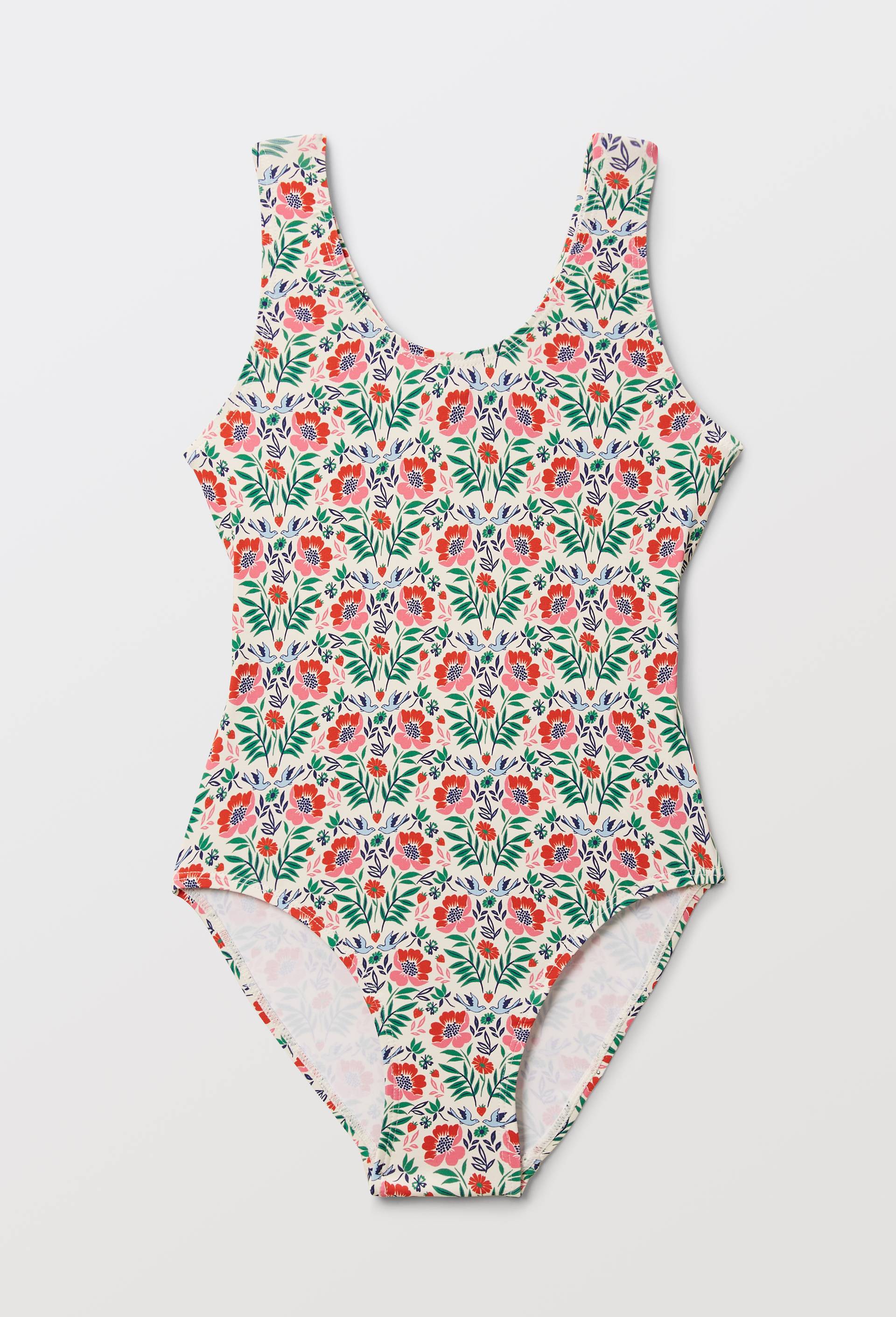 Maillot de bain 1 pi&egrave;ce imprim&eacute;, Rose, large image number 0.0