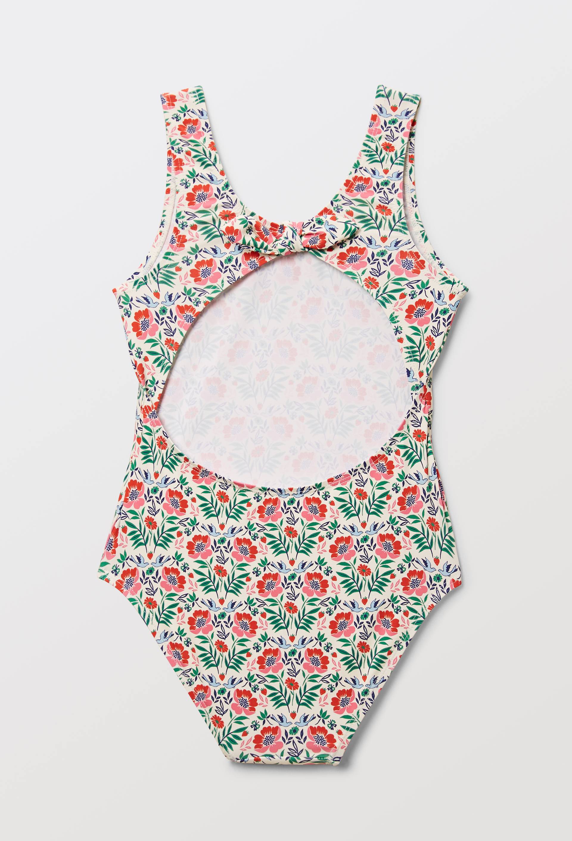 Maillot de bain 1 pi&egrave;ce imprim&eacute;, Rose, large image number 1