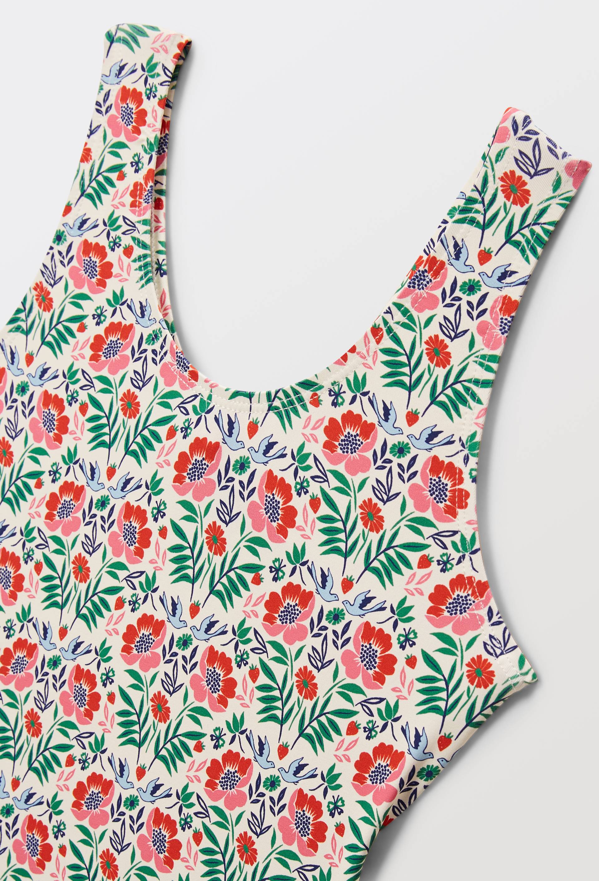 Maillot de bain 1 pi&egrave;ce imprim&eacute;, Rose, large image number 2.0