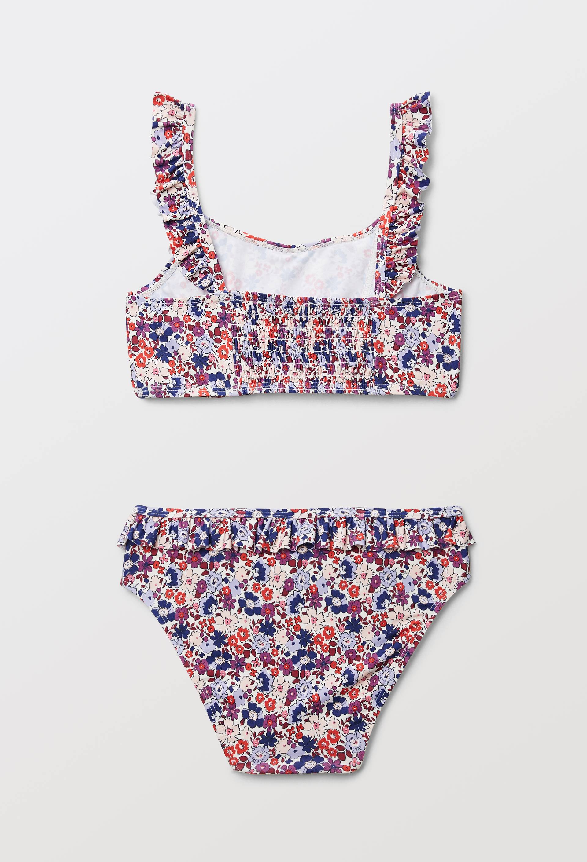 Maillot de bain 2 pi&egrave;ces imprim&eacute;, Rose, large image number 1