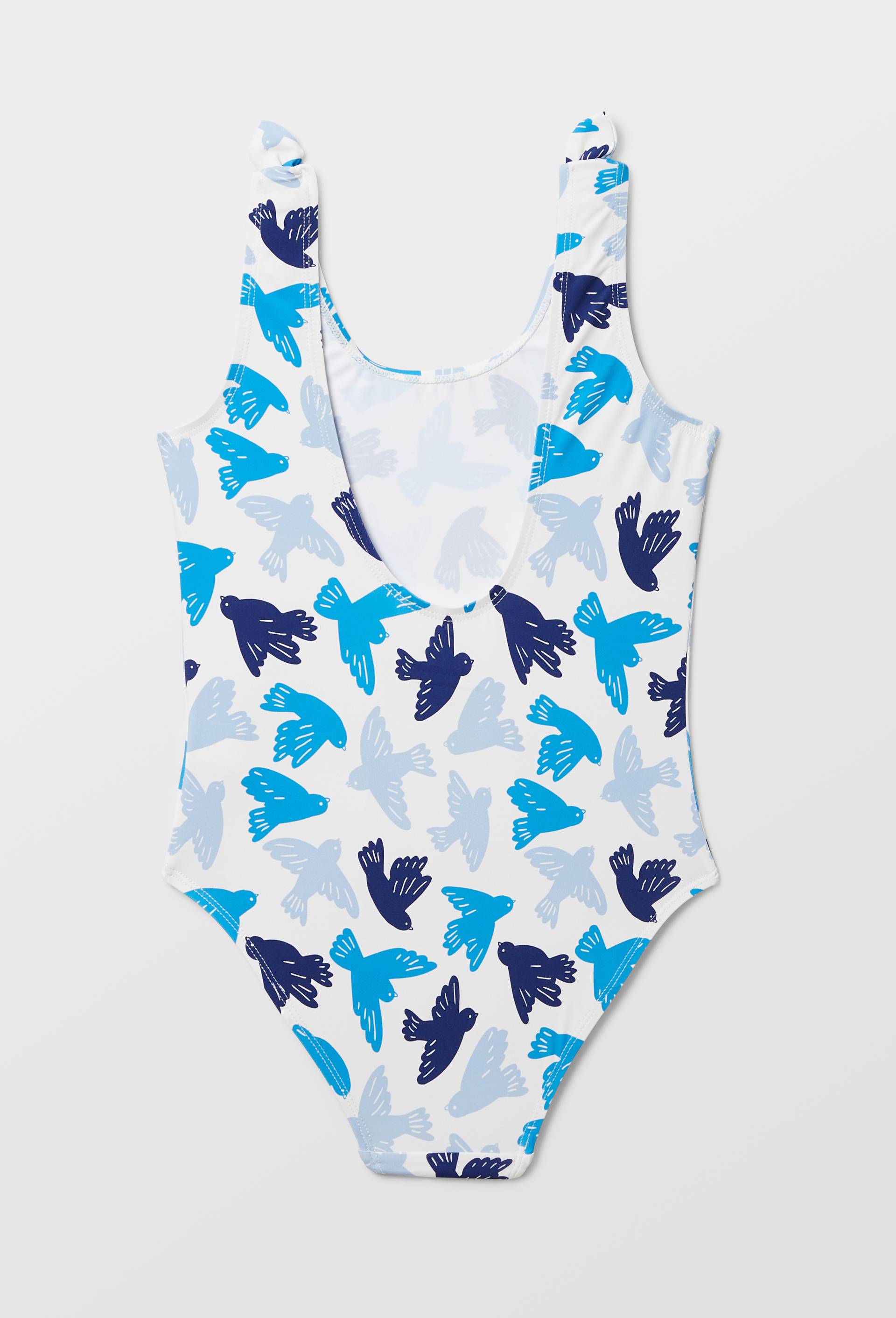 Maillot de bain 1 pi&egrave;ce imprim&eacute;, Bleu, large image number 1.0