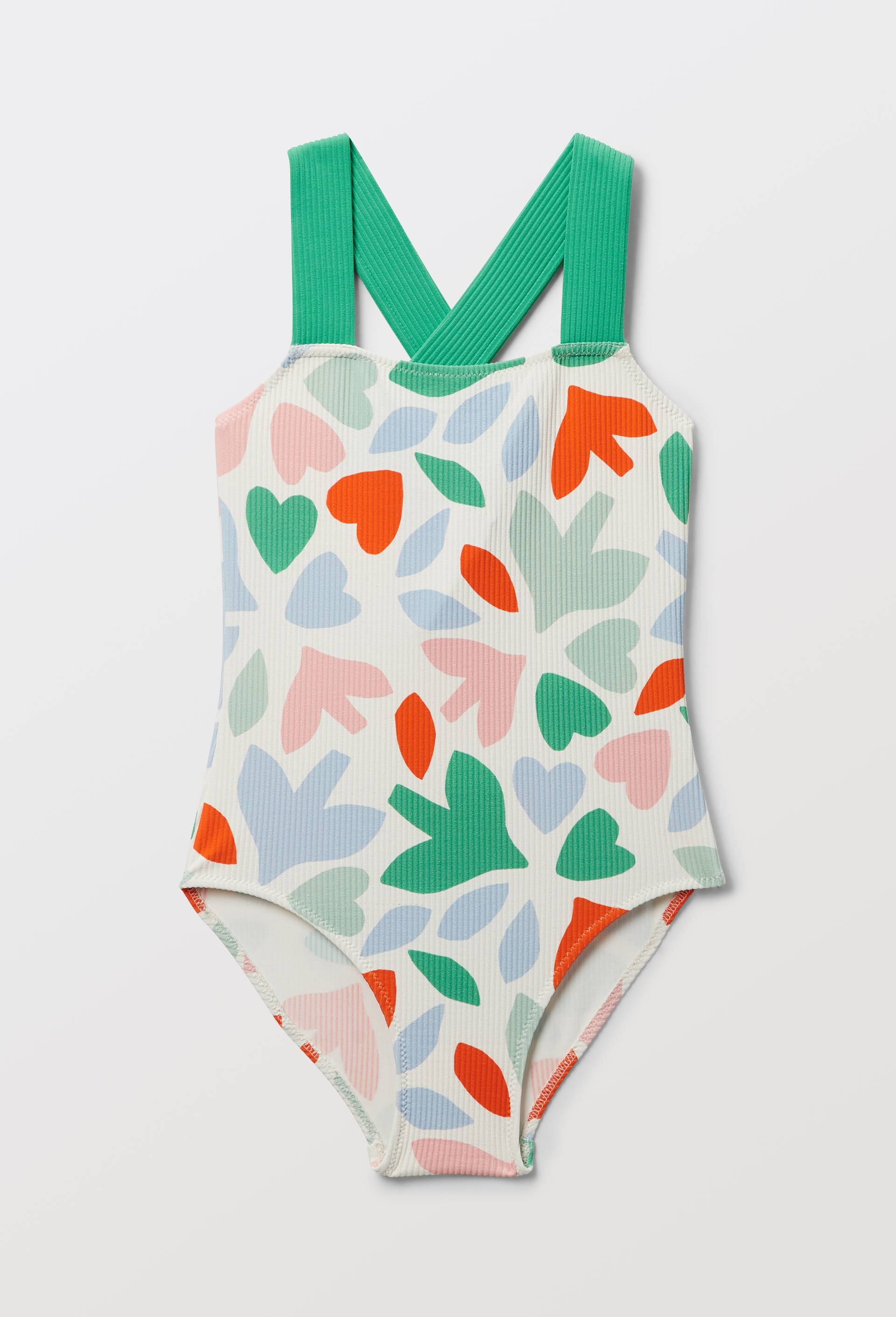 Maillot de bain 1 pi&egrave;ce imprim&eacute;, Rose, large image number 0.0