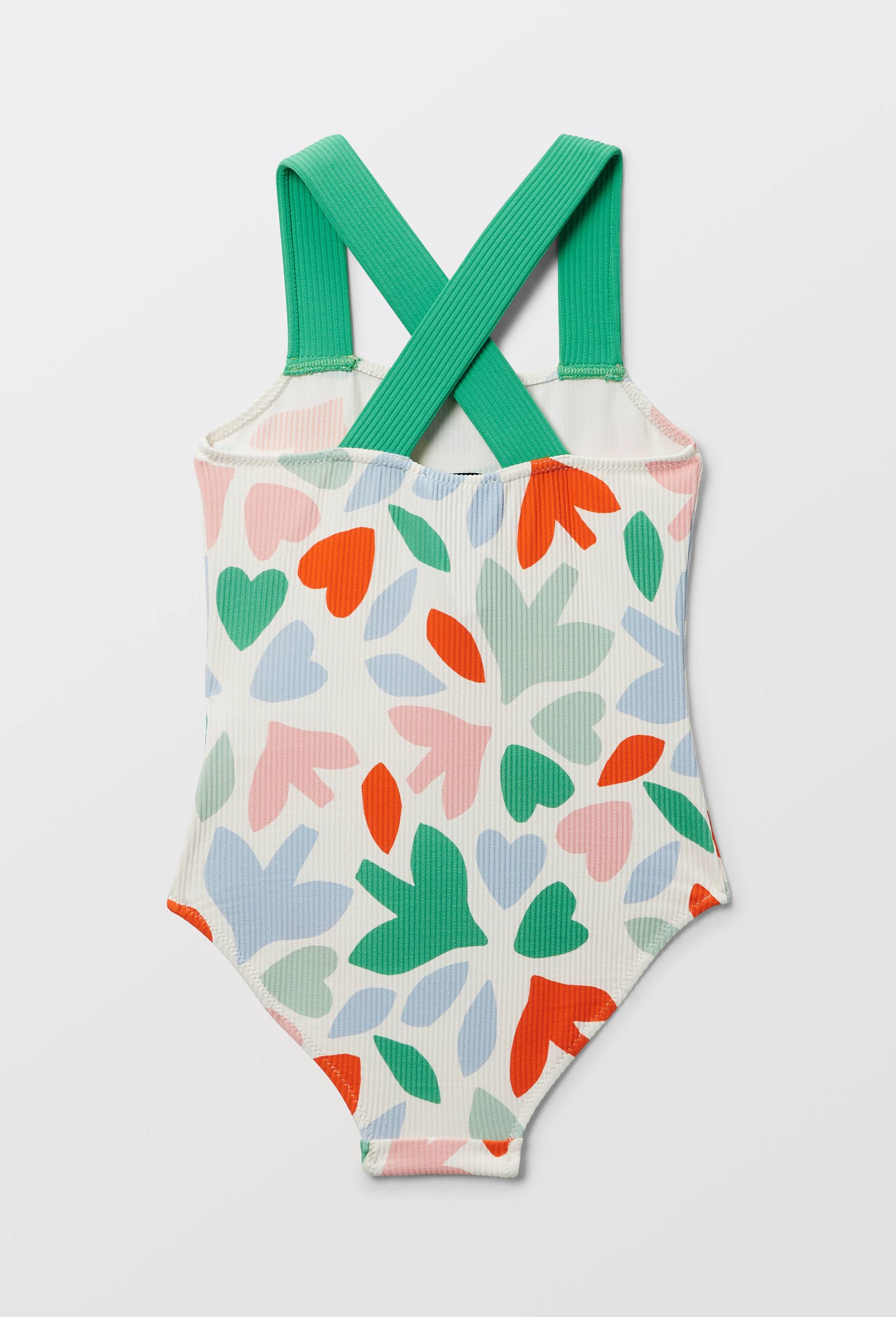 Maillot de bain 1 pi&egrave;ce imprim&eacute;, Rose, large image number 1