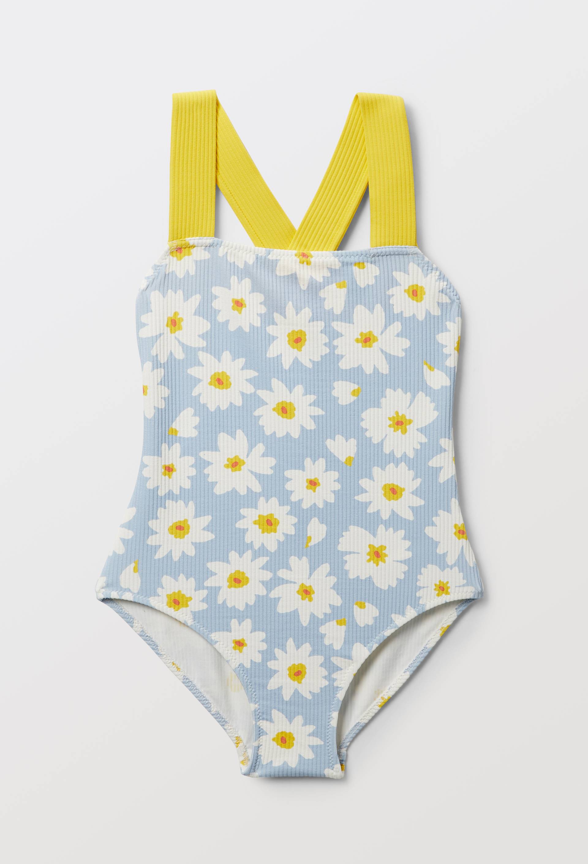 Maillot de bain 1 pi&egrave;ce imprim&eacute;, Bleu clair, large image number 0.0