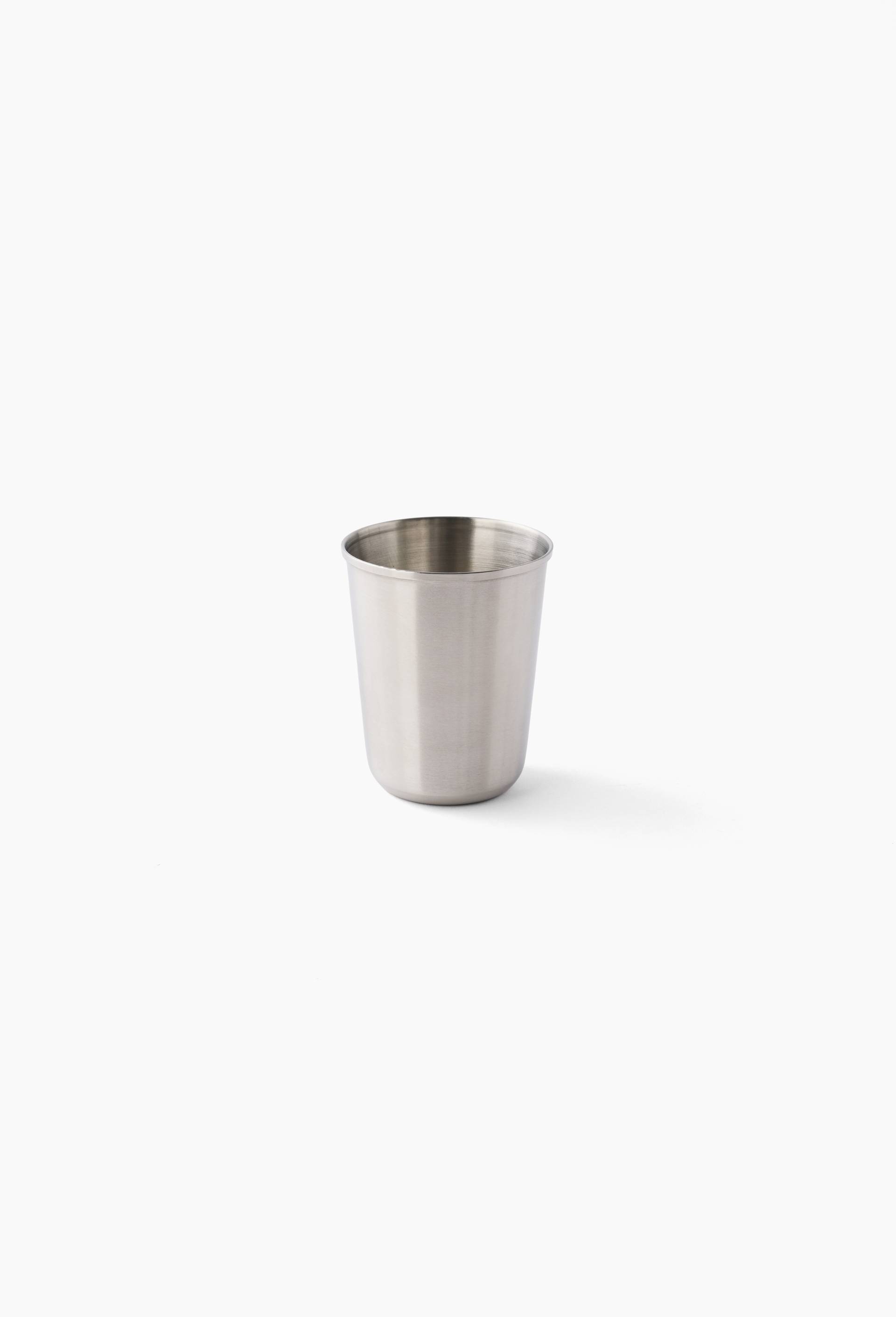 Tasse expresso finition m&eacute;tal bross&eacute;, 18cl, Argent, large image number 0