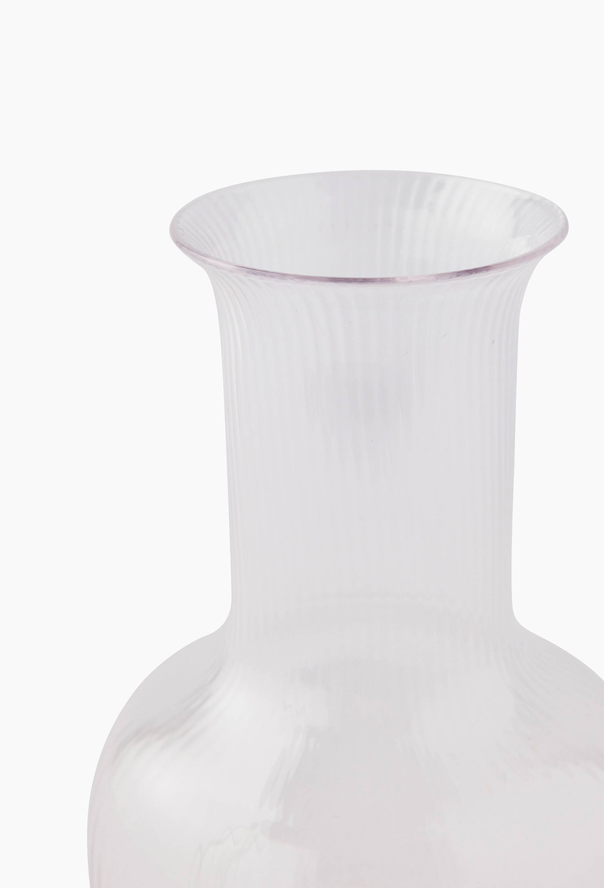 Carafe finition stri&eacute;e, 75cl, Transparent, large image number 1