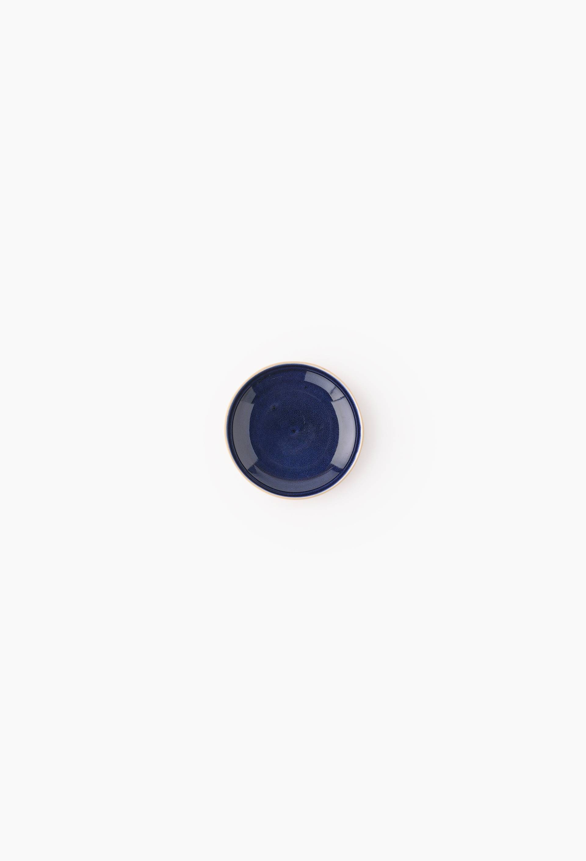 Coupelle, finition r&eacute;active, 10cm, Bleu fonc&eacute;, large image number 0.0