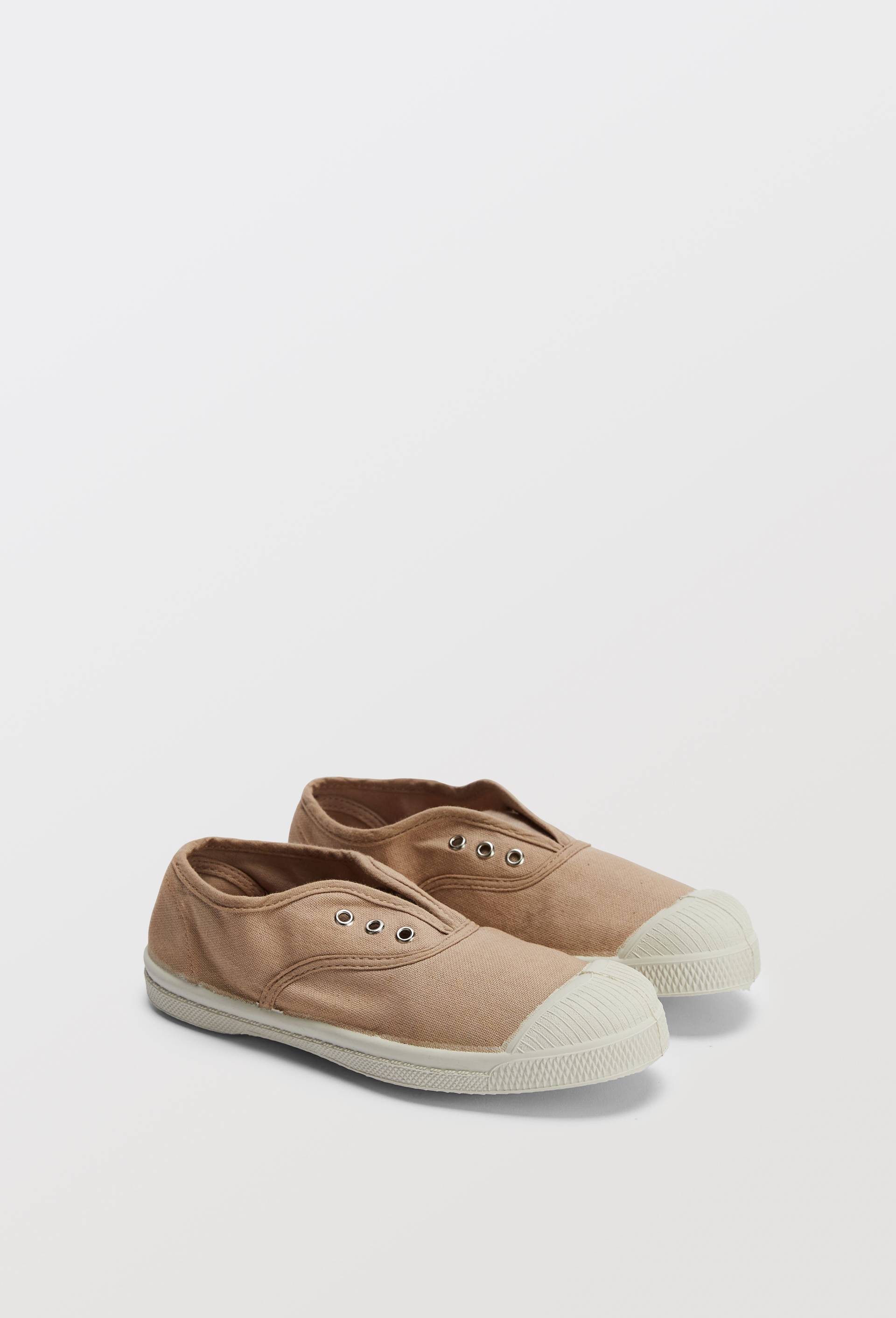 Tennis Bensimon unies en coton, Beige, large image number 0