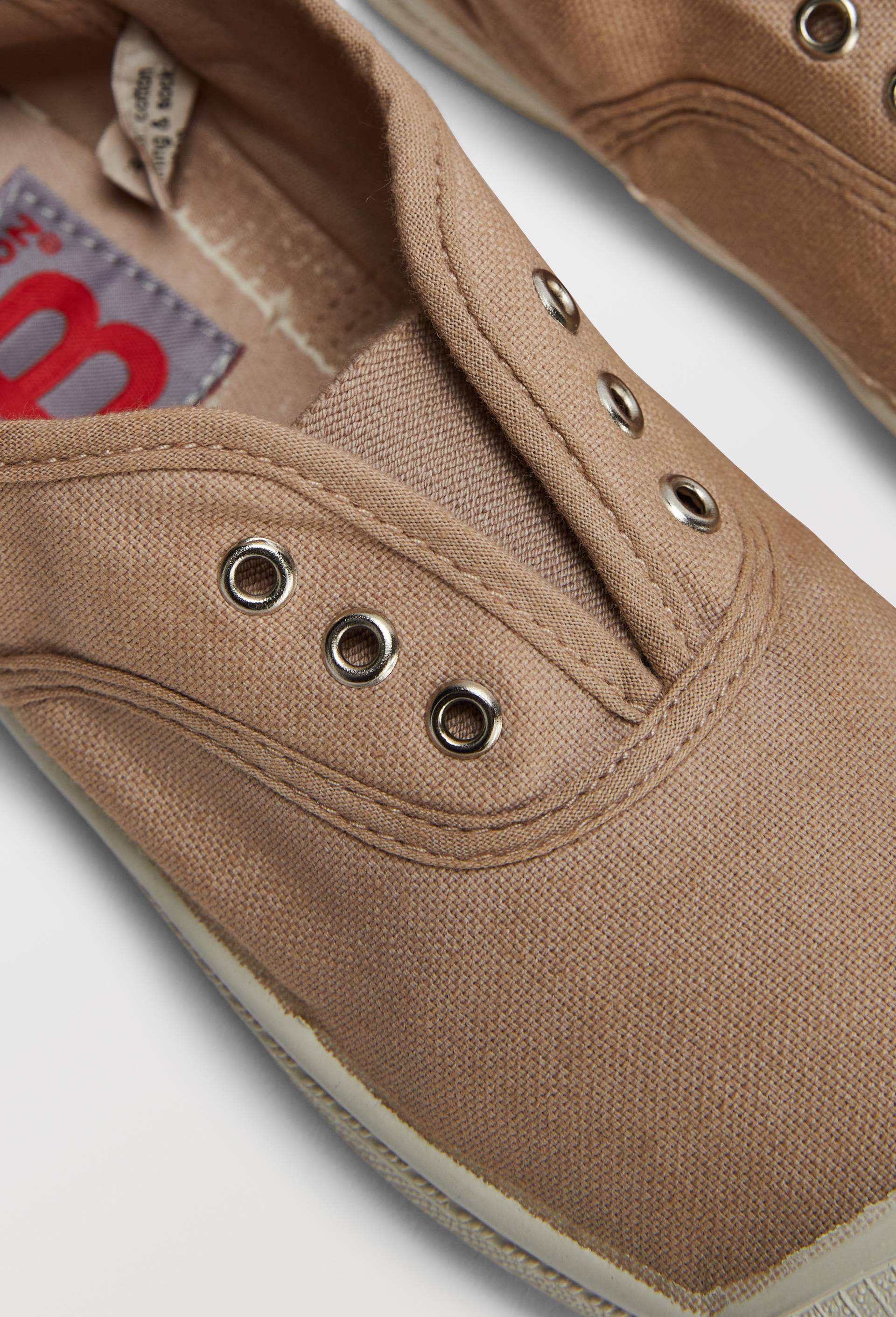 Tennis Bensimon unies en coton, Beige, large image number 2.0