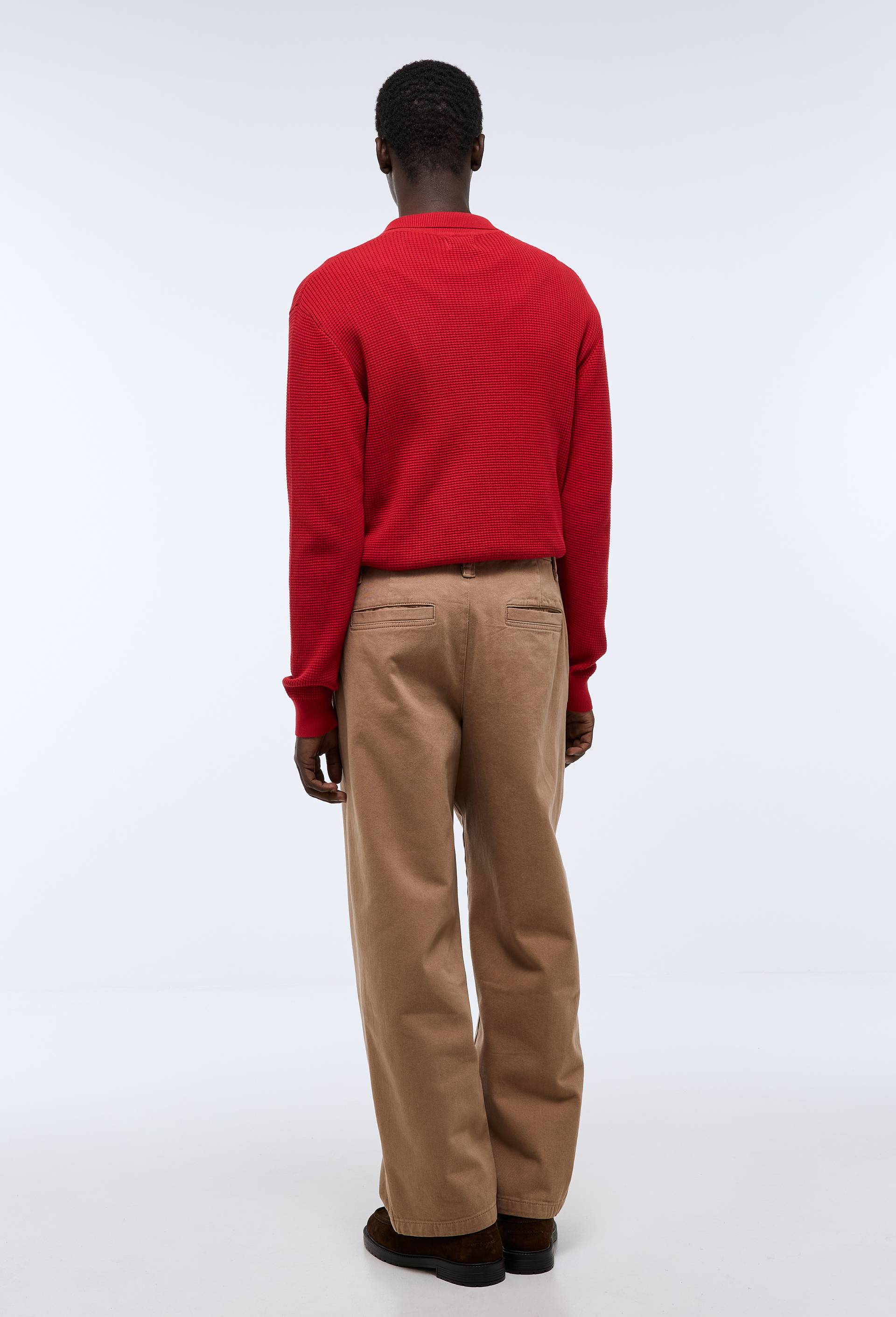 Pantalon en coton, Brun clair, large image number 2