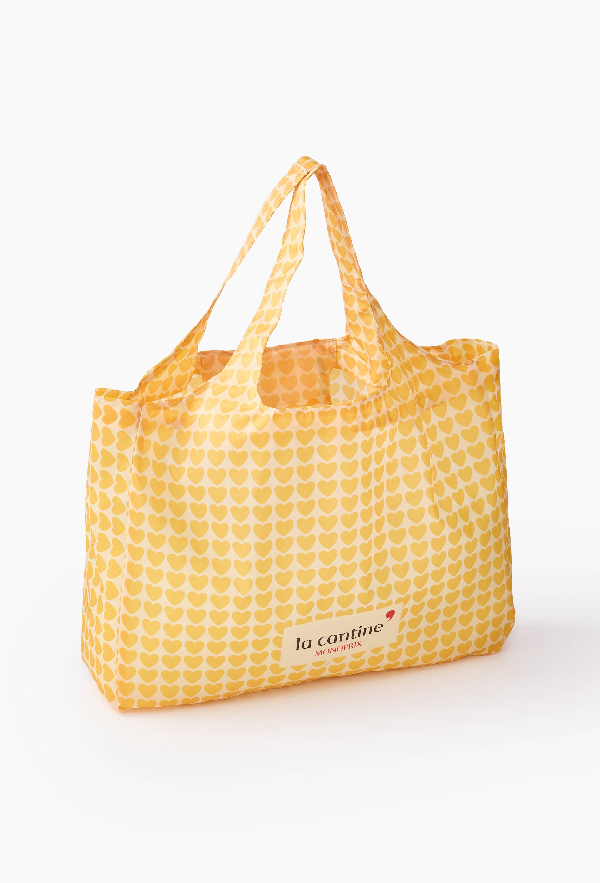 Sac de caisse, en polyester recycl&eacute;, 40*11*30 cm, Jaune, large image number 0