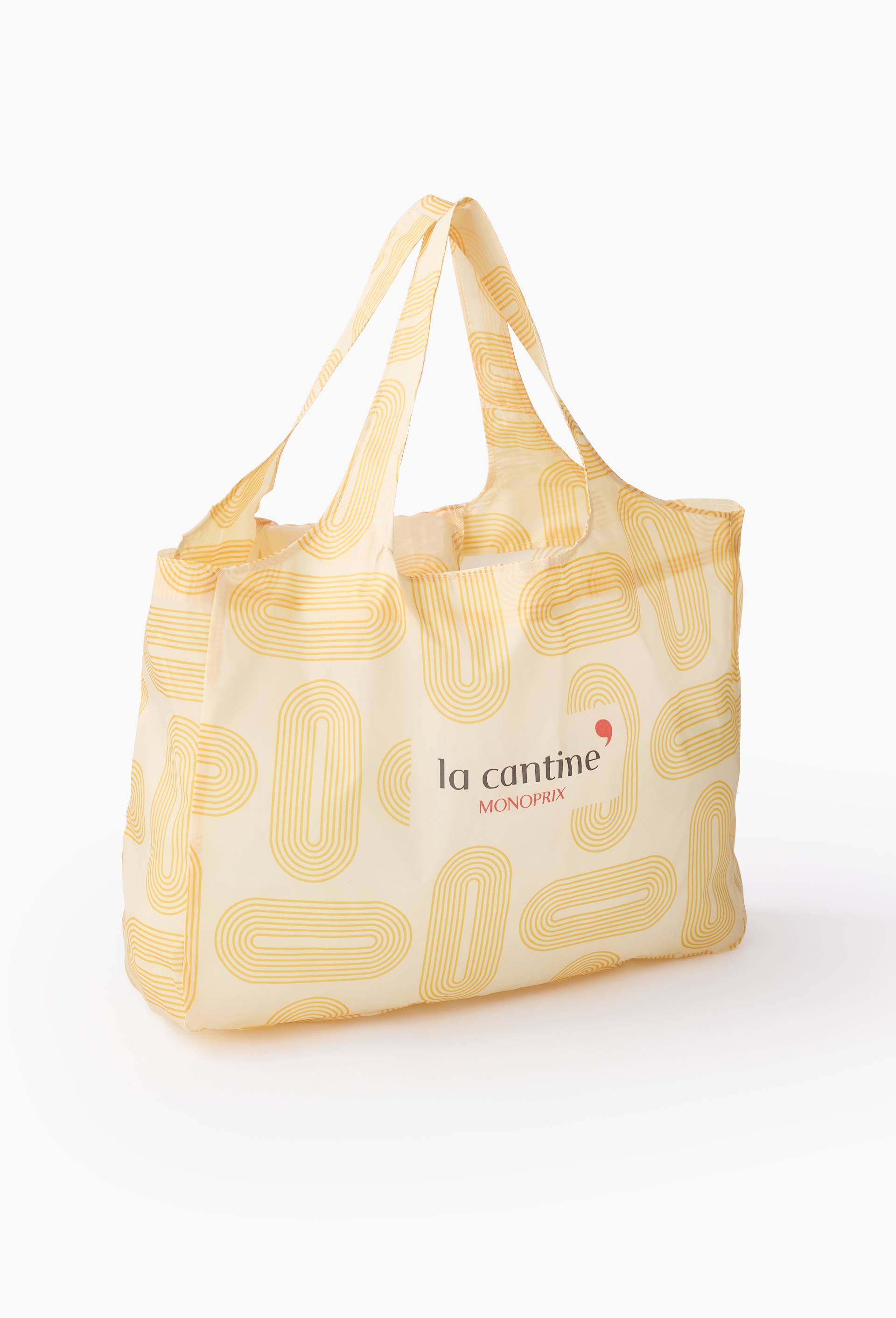 Sac de caisse, en polyester recycl&eacute;, 40*11*30 cm, Jaune clair, large image number 0.0