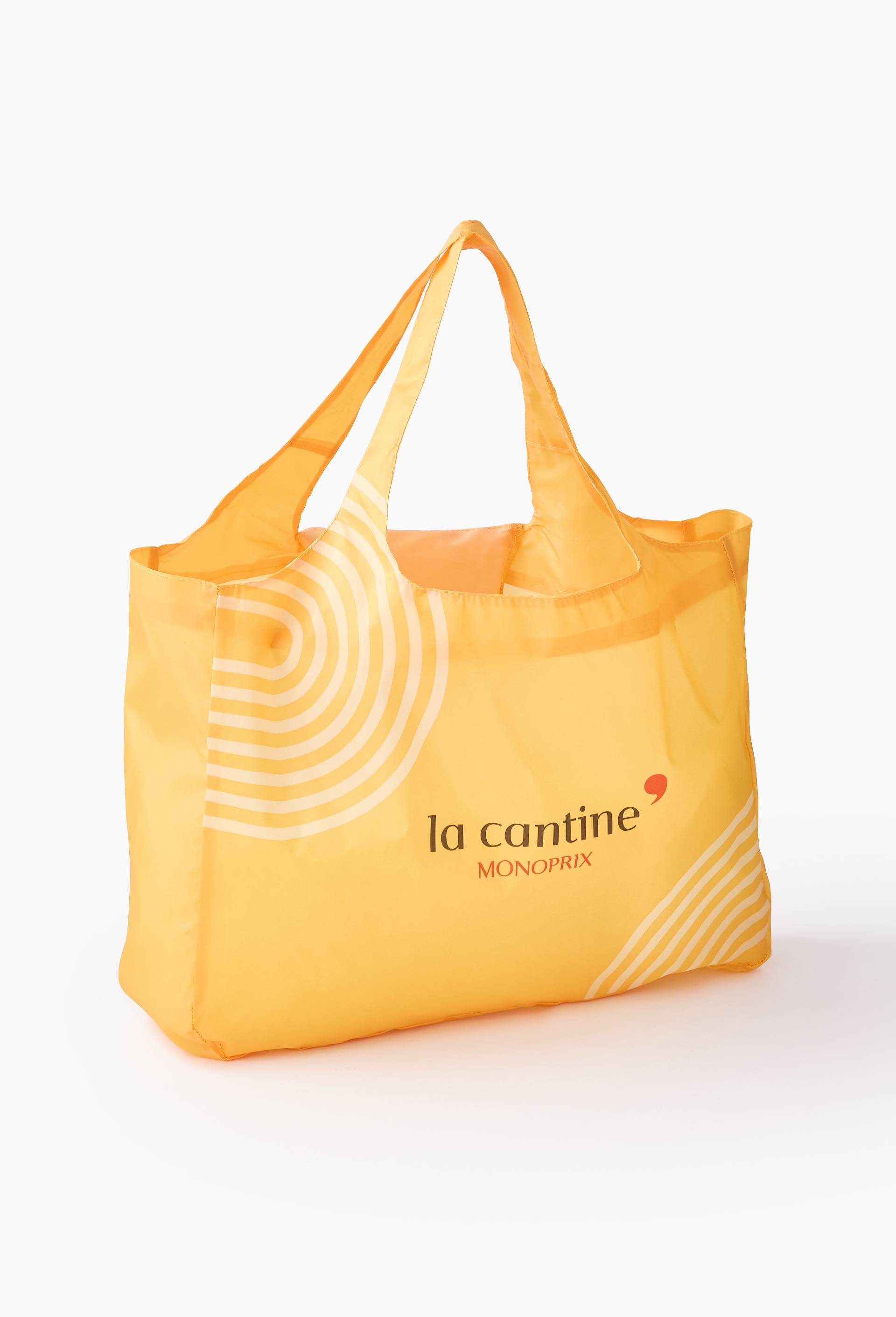 Sac de caisse, en polyester recycl&eacute;, 40*11*30 cm, Jaune, large image number 0