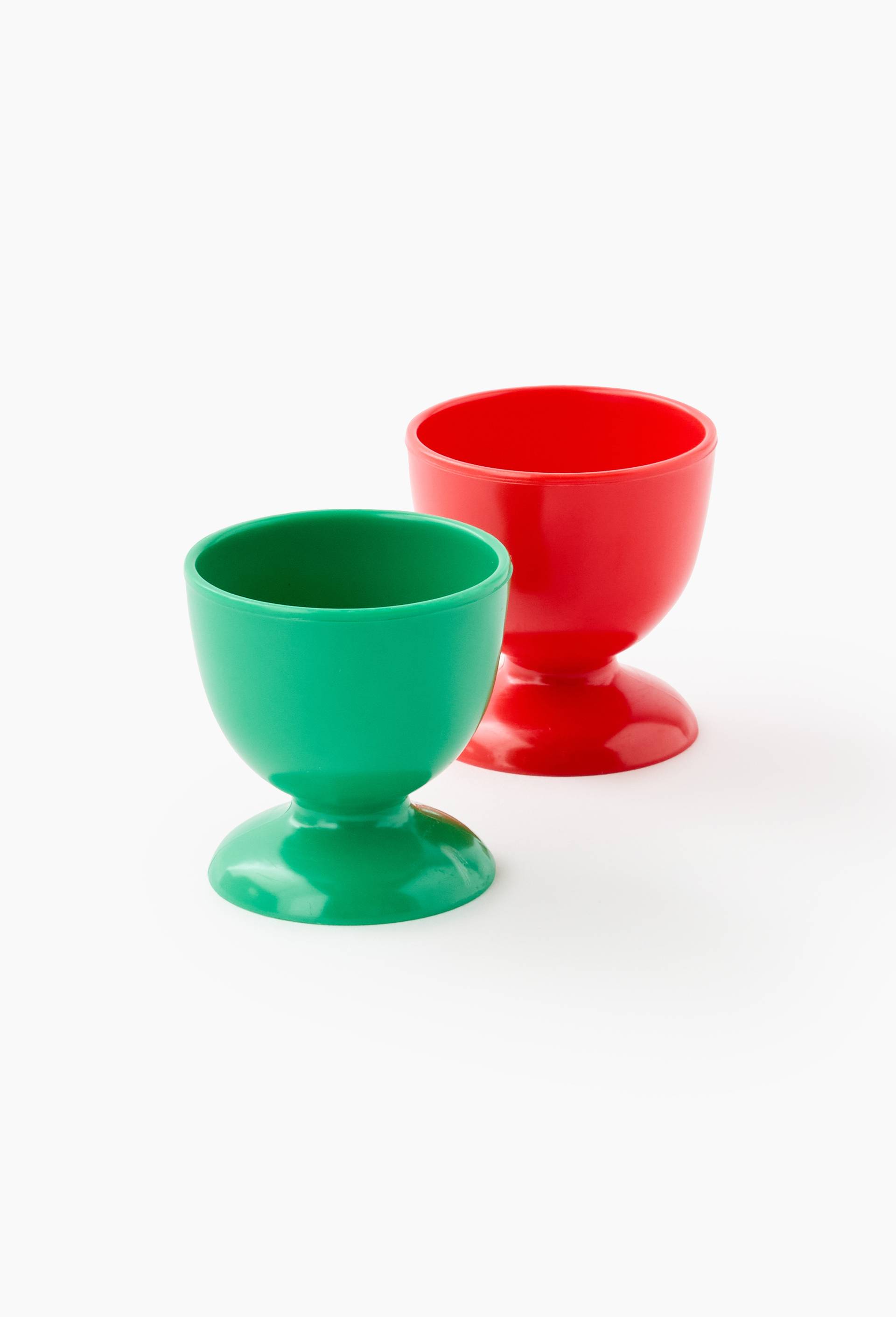 Coquetier, en plastique, Rouge, large image number 2