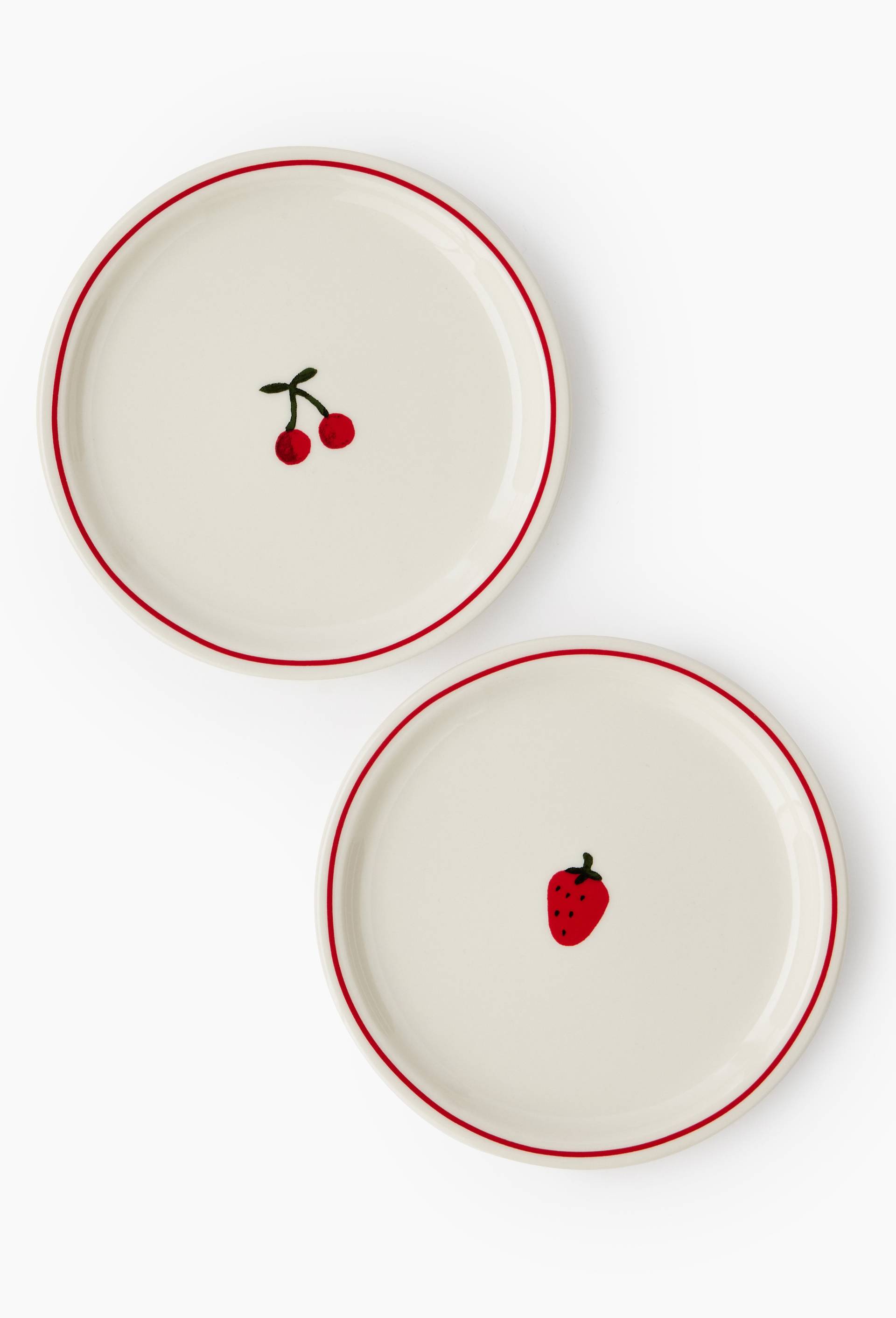 Assiette &agrave; pain finition imprim&eacute;e, 15cm, Ecru, large image number 1.0