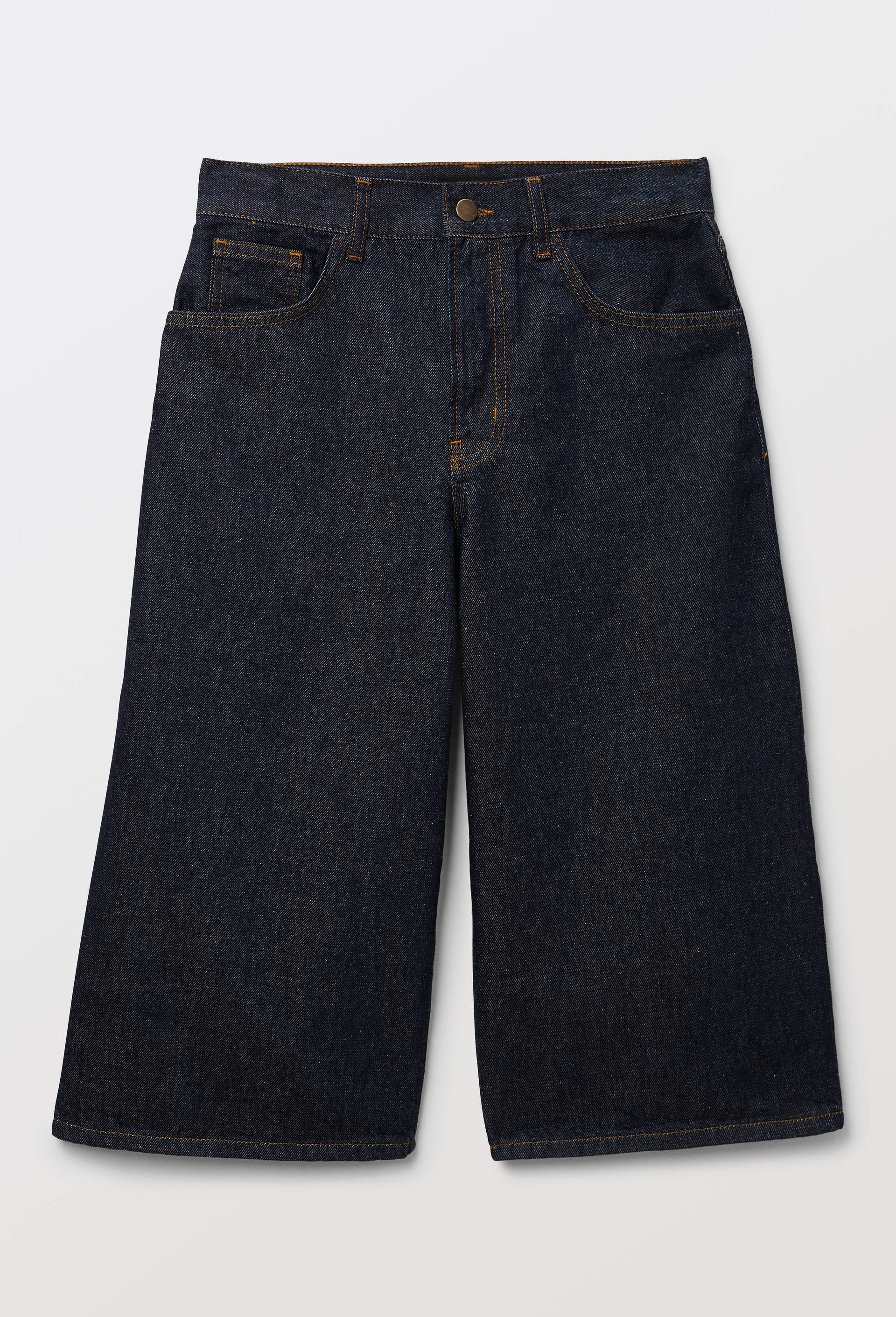 Jupe culotte en jean, Bleu fonc&eacute;, large image number 2