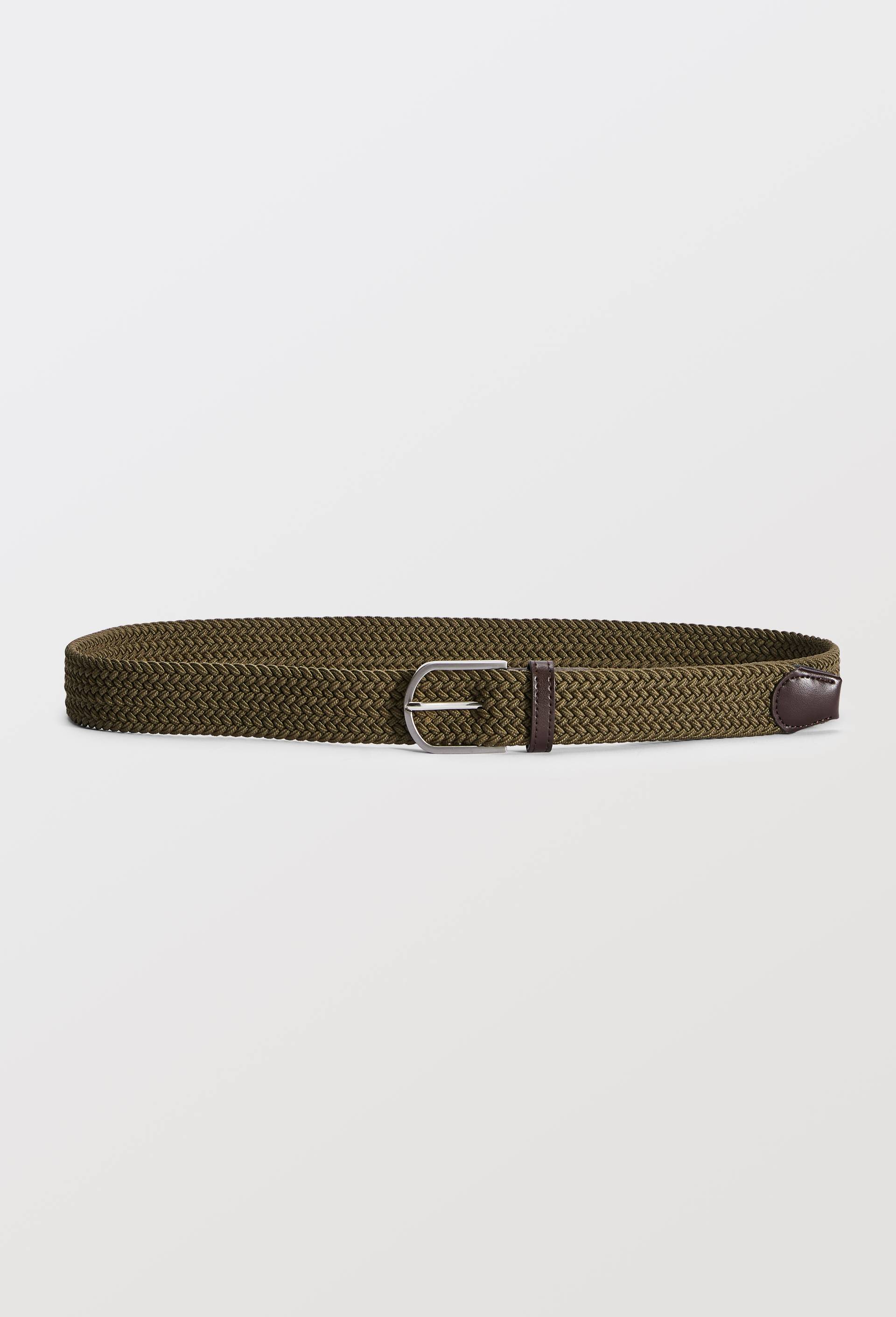 CEINTURE ELASTIQUEE, Vert fonc&eacute;, large image number 0