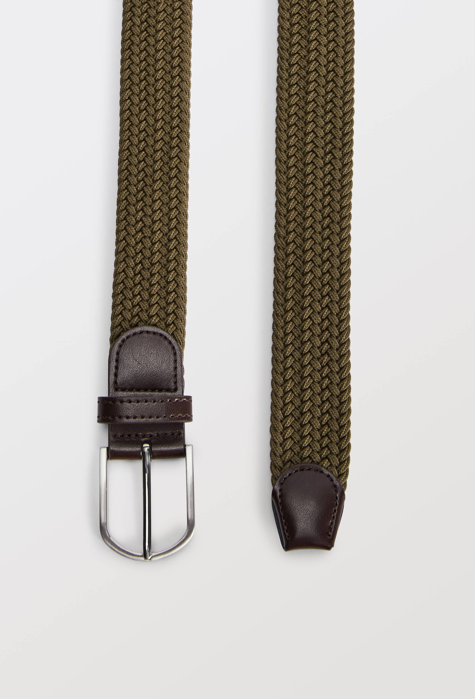 CEINTURE ELASTIQUEE, Vert fonc&eacute;, large image number 1