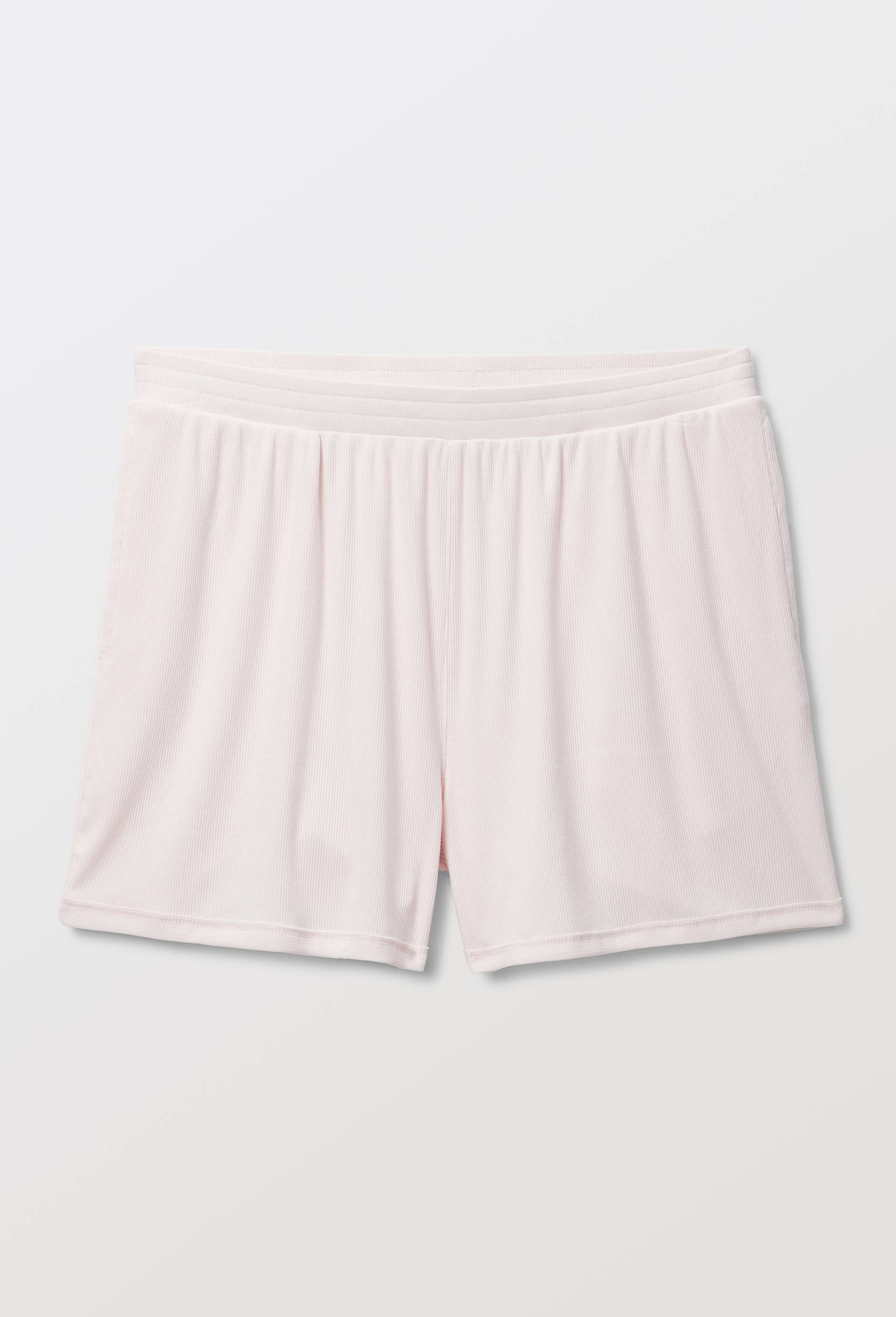 Short en modal et d&eacute;tails en mesh, Rose clair, large image number 2