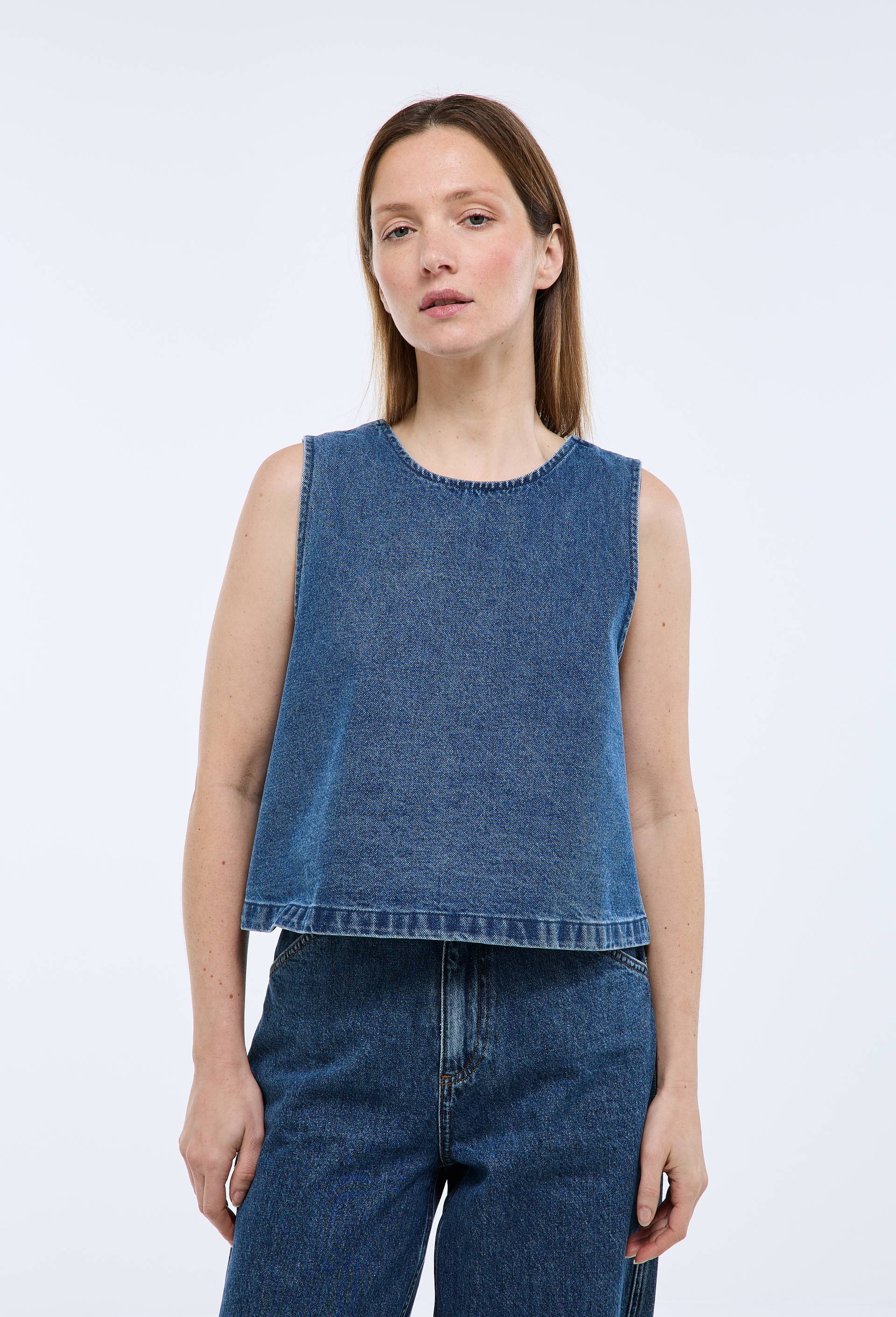 Chemisier Sans Manches Rayé Zara - 100% Viscose - Taille XS - Neuf Avec étiquettes