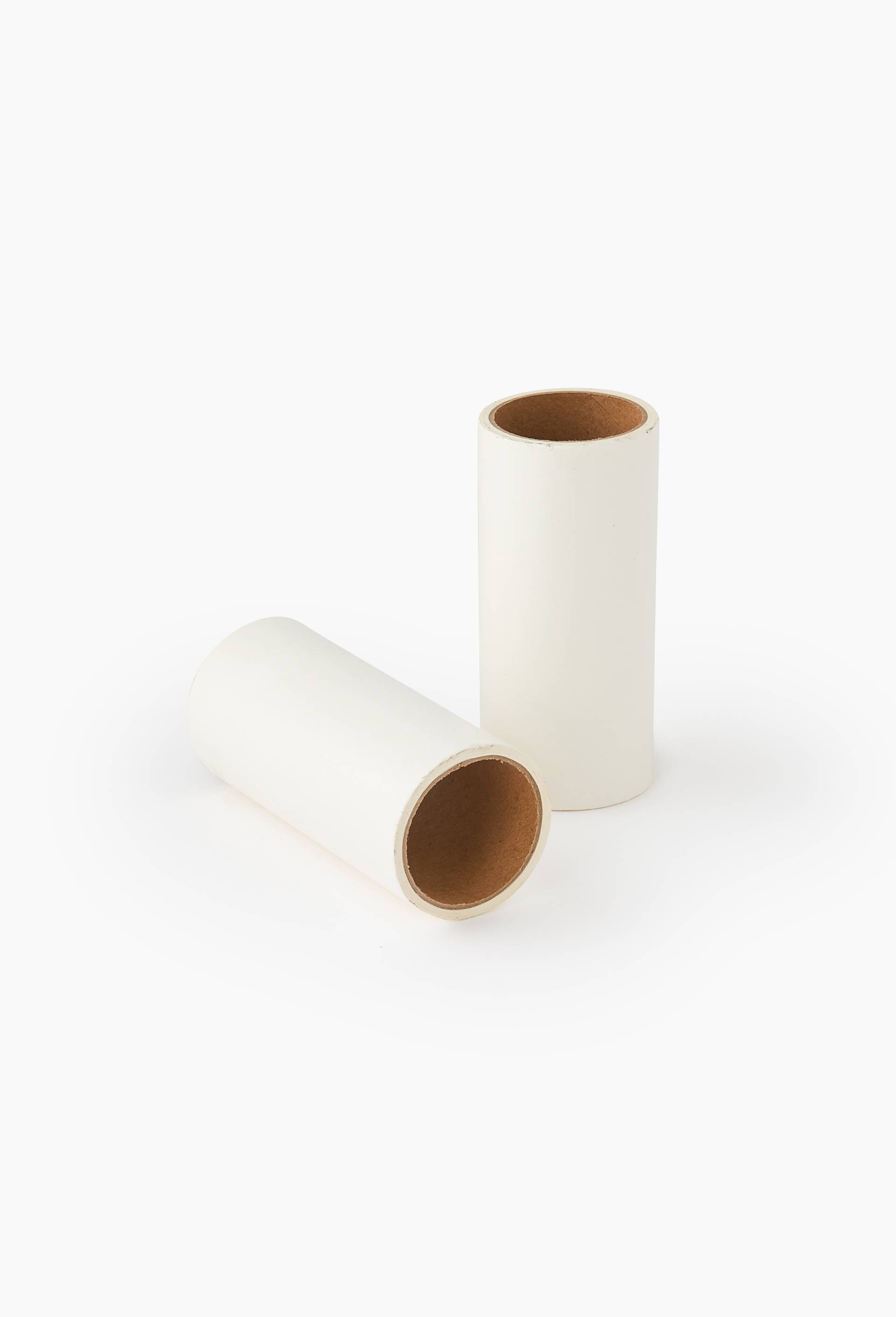 Lot de 2 recharges rouleaux anti peluche, 10*4*7cm, Blanc, large image number 0