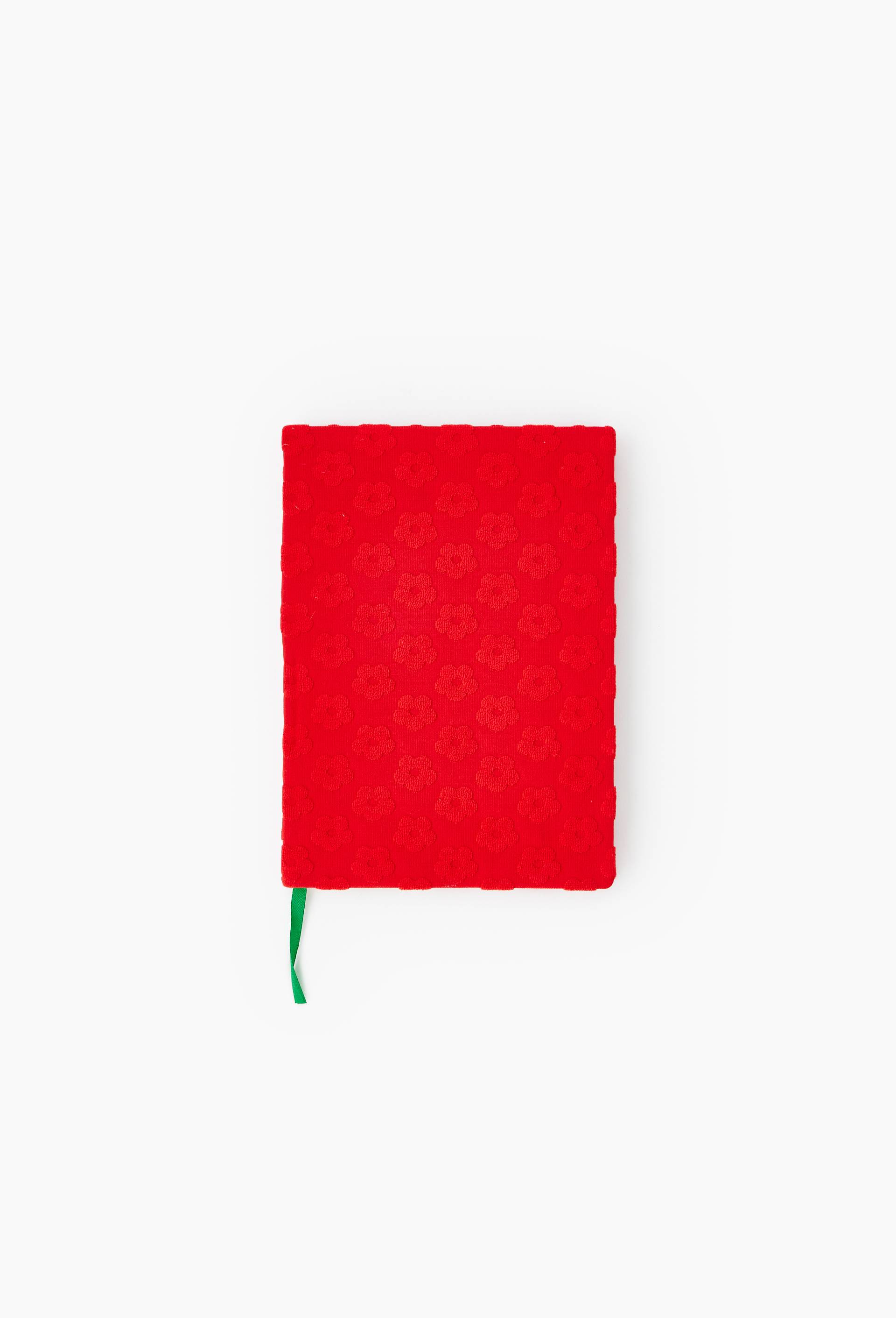 Carnet A5 &eacute;ponge, 80 pages, Rouge, large image number 0
