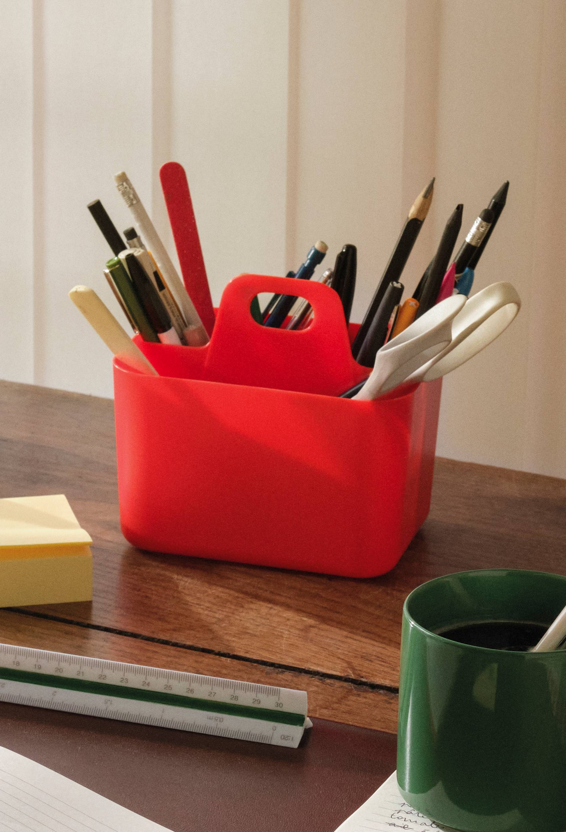 Panier de rangement, petit mod&egrave;le, Rouge, large image number 0