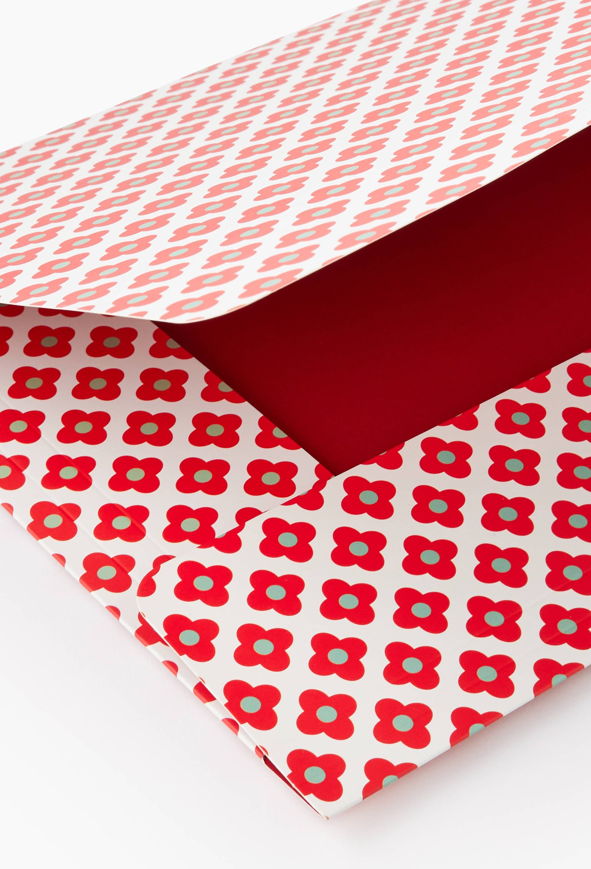 Chemise &agrave; &eacute;lastiques A4, Rouge, large image number 1.0