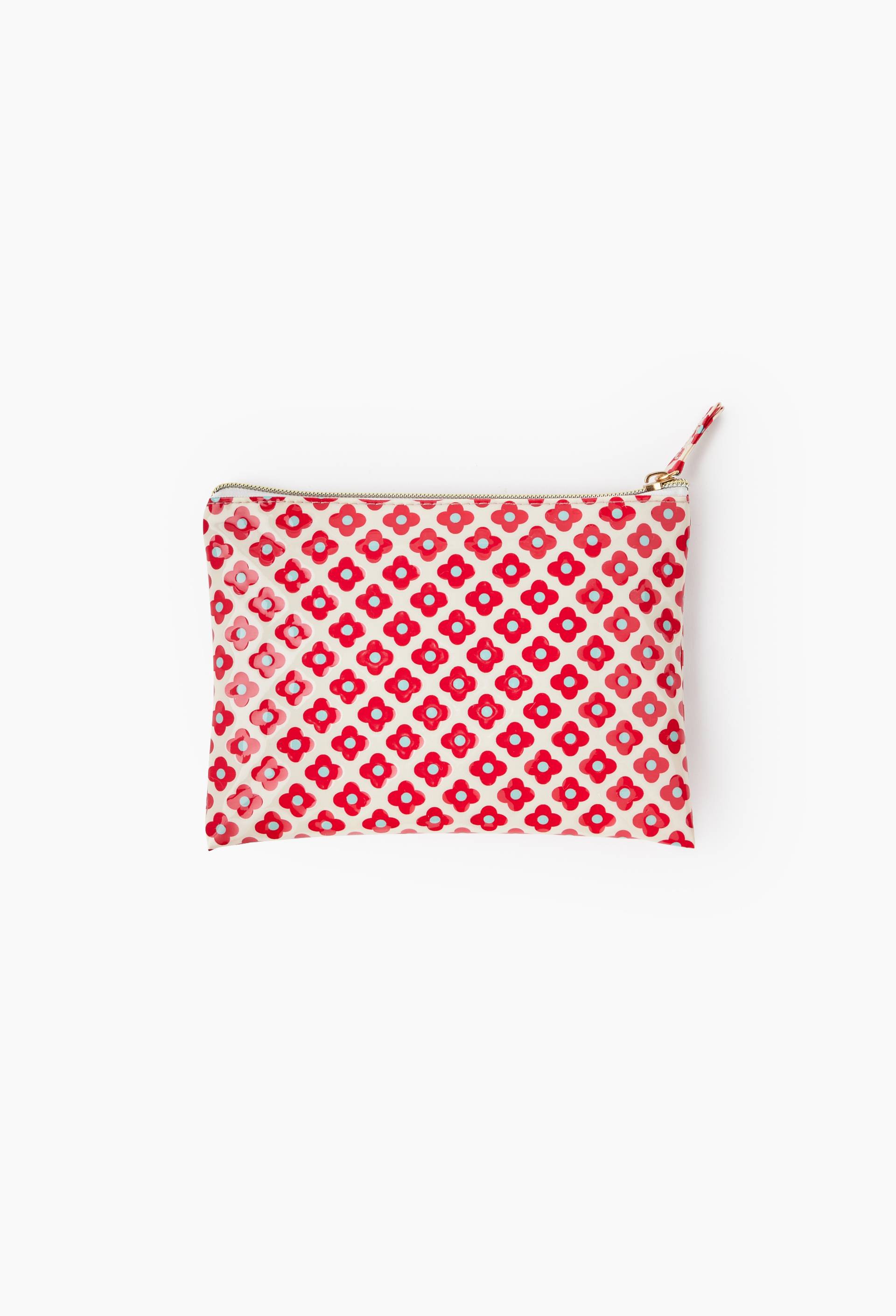 Trousse imprim&eacute;e A5, Rouge, large image number 0