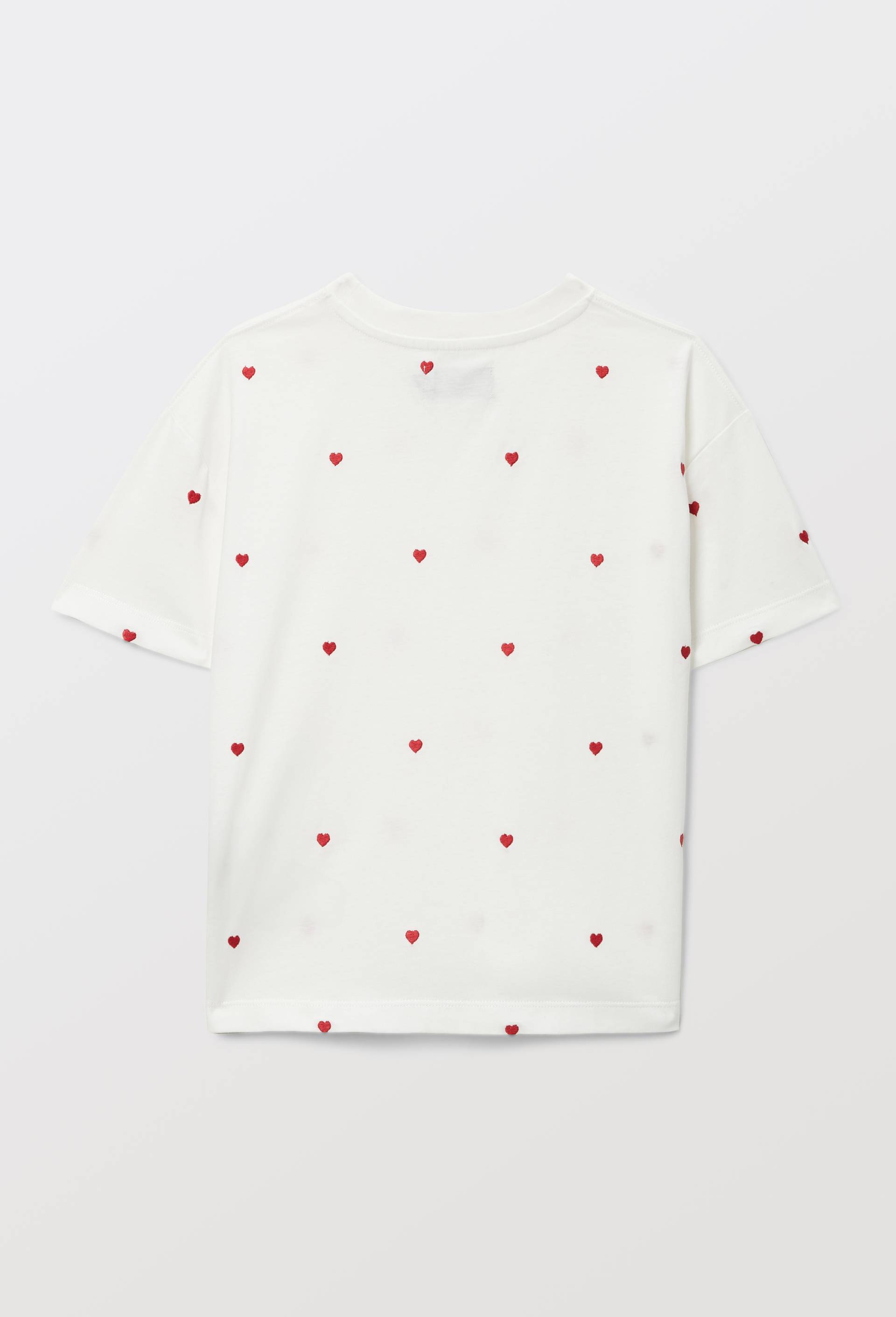 T-shirt uni en coton BIO GOTS, Blanc, large image number 2.0