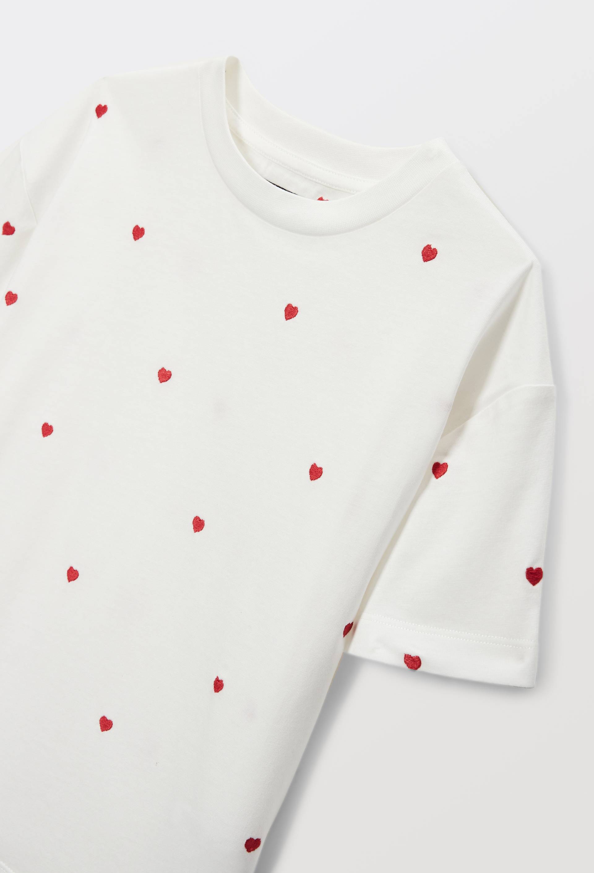 T-shirt uni en coton BIO GOTS, Blanc, large image number 3