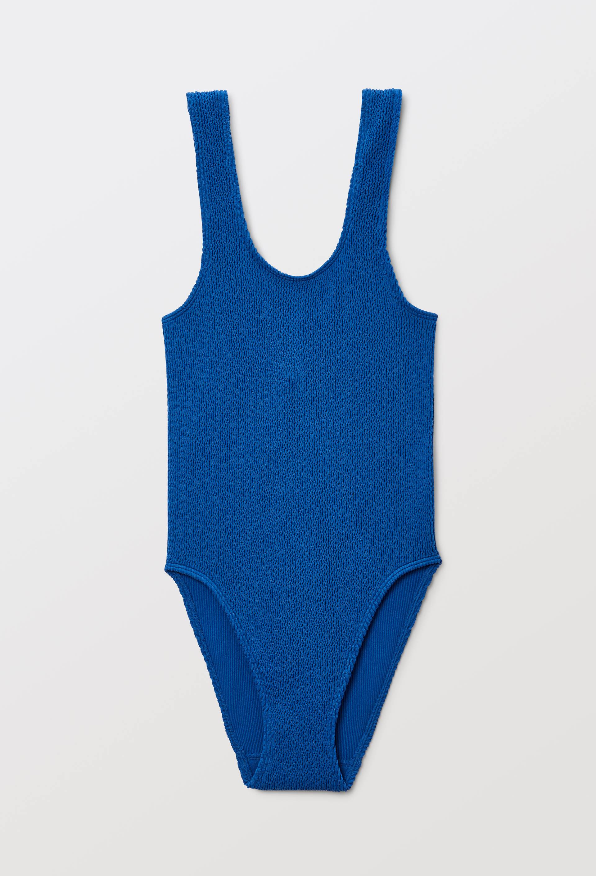 Maillot de bain 1 pi&egrave;ce taille unique LUDIVINE, Bleu, large image number 2