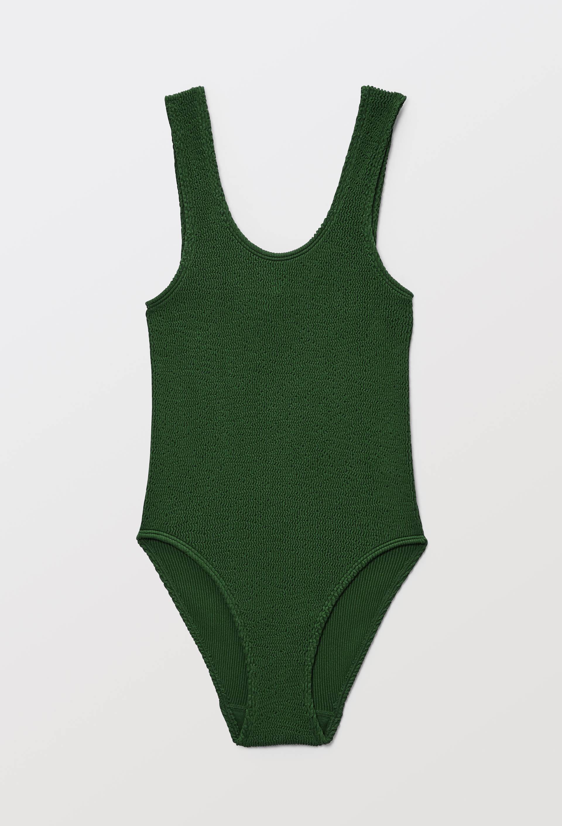 Maillot de bain 1 pi&egrave;ce taille unique LUDIVINE, Vert fonc&eacute;, large image number 2