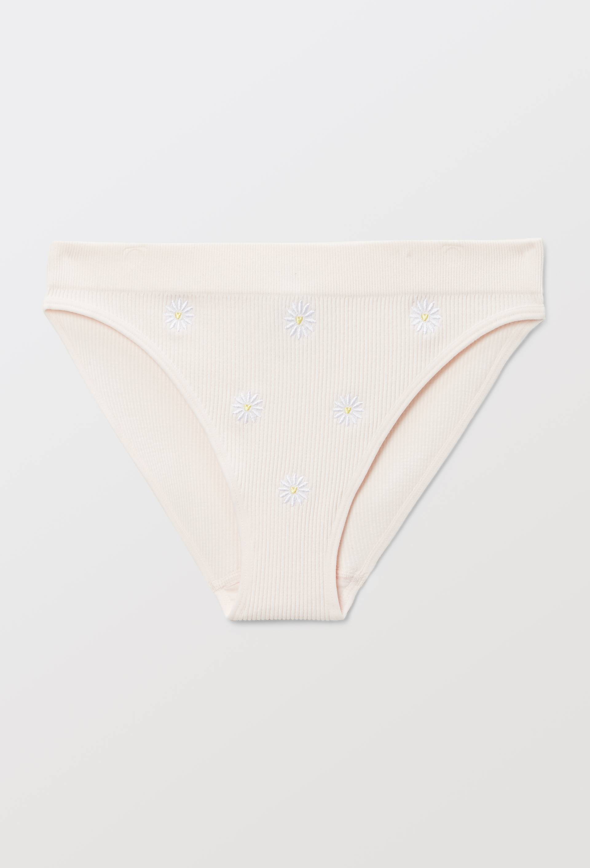 Culotte sans coutures DAISY avec broderie, Rose clair, large image number 2.0