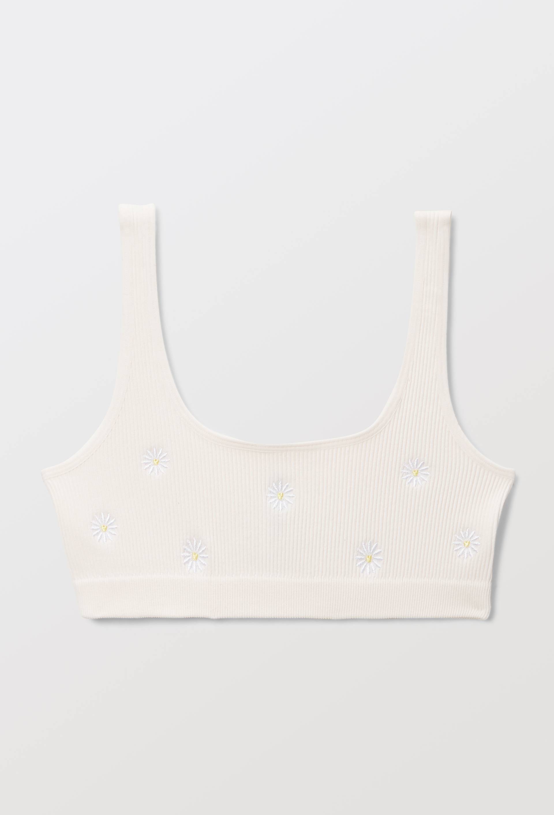 Brassi&egrave;re sans coutures DAISY avec broderie, Rose clair, large image number 2.0