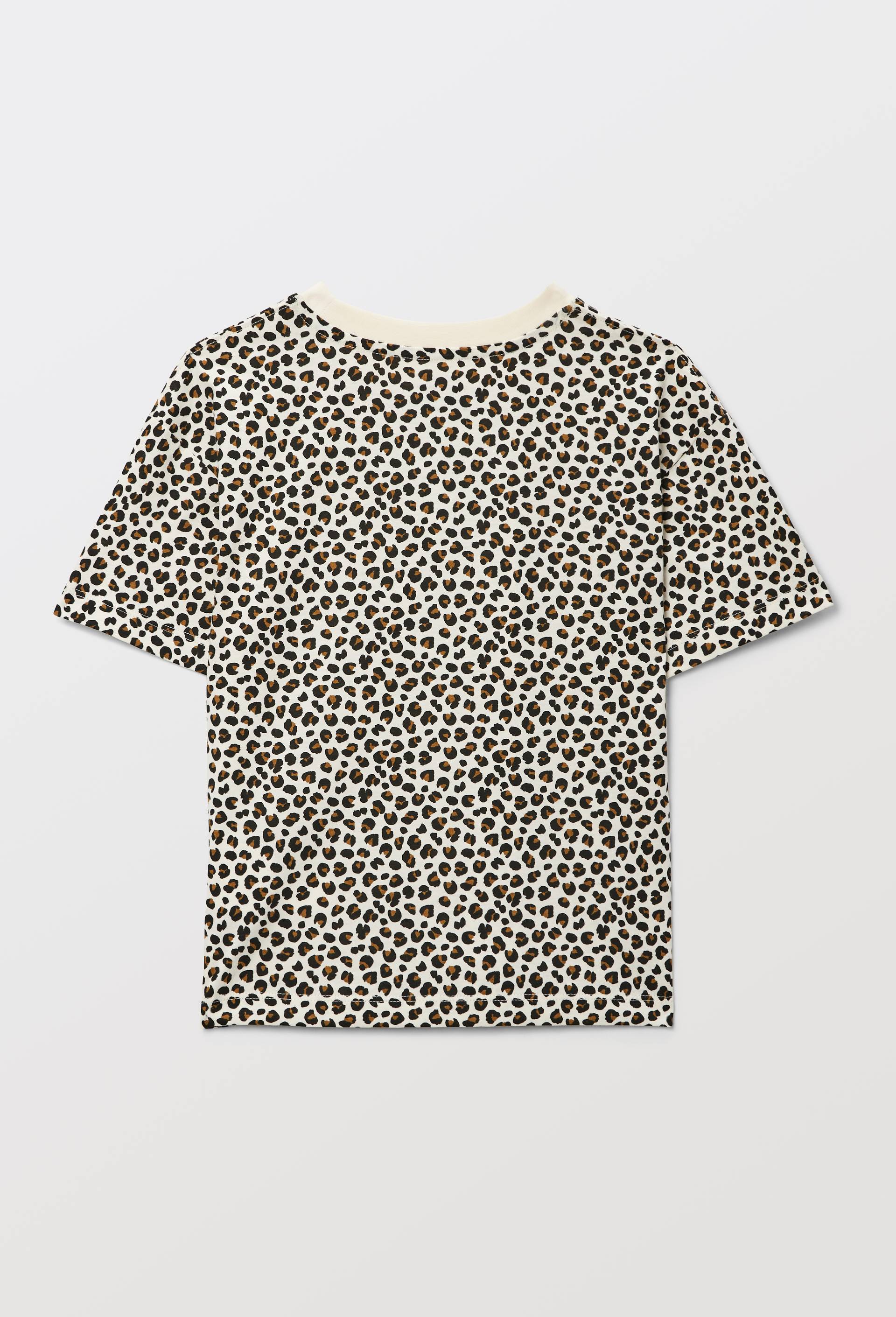 T-shirt uni en coton BIO GOTS, Beige clair, large image number 2.0