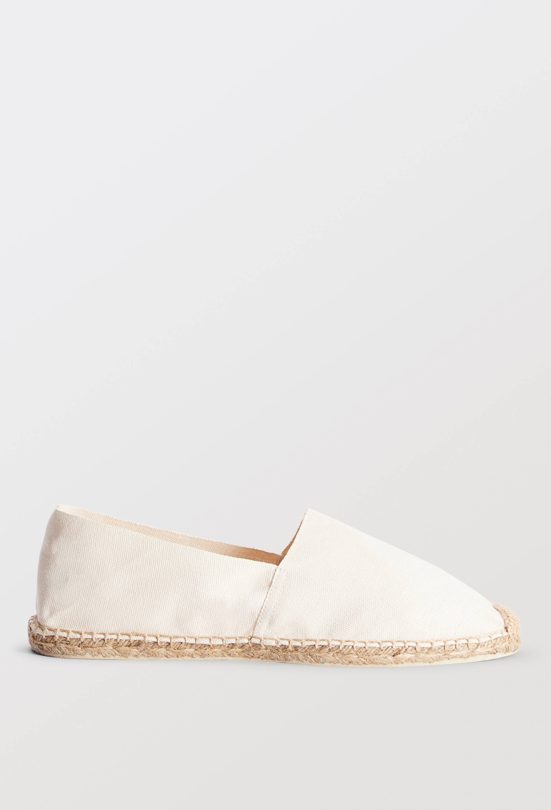 Espadrilles en toile, Ecru, large image number 1