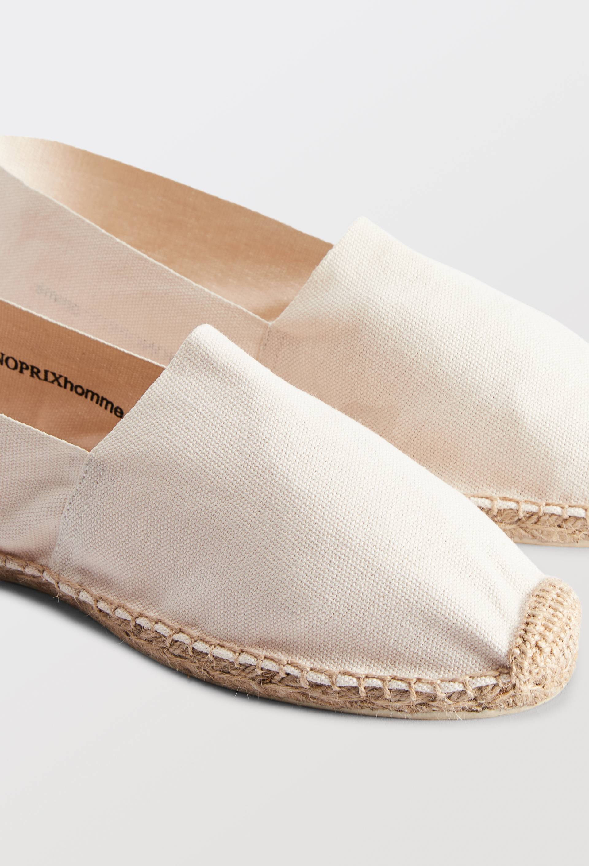 Espadrilles en toile, Ecru, large image number 2.0