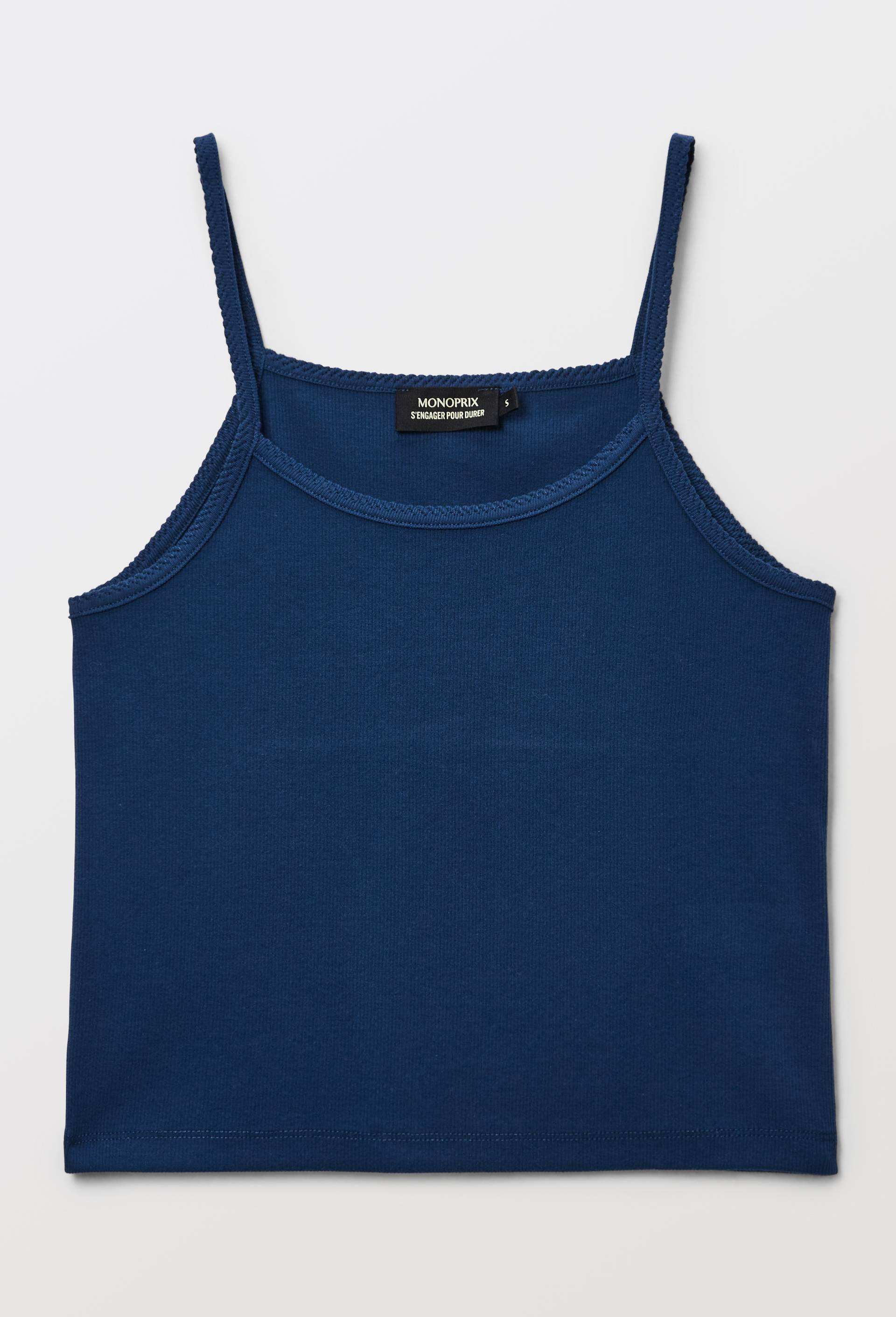Caraco FANNY en coton BIO GOTS, Bleu fonc&eacute;, large image number 2