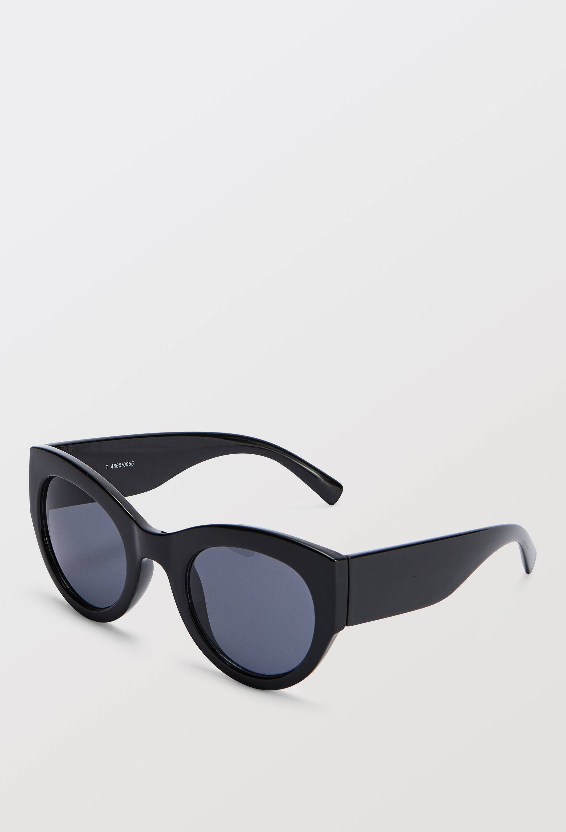 Lunettes de soleil rectangles, Noir, large image number 0
