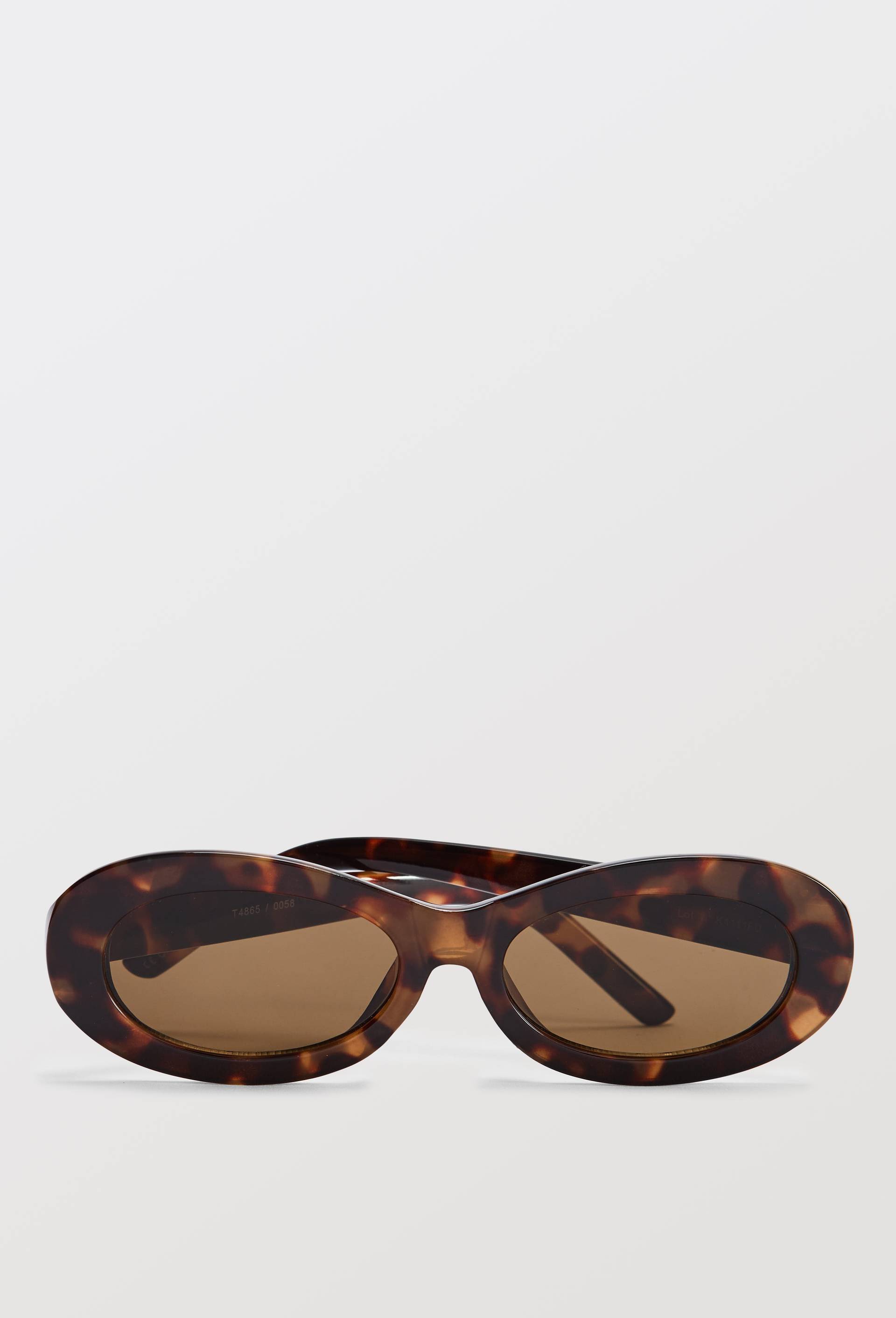 Lunettes de soleil ovales, Beige, large image number 1