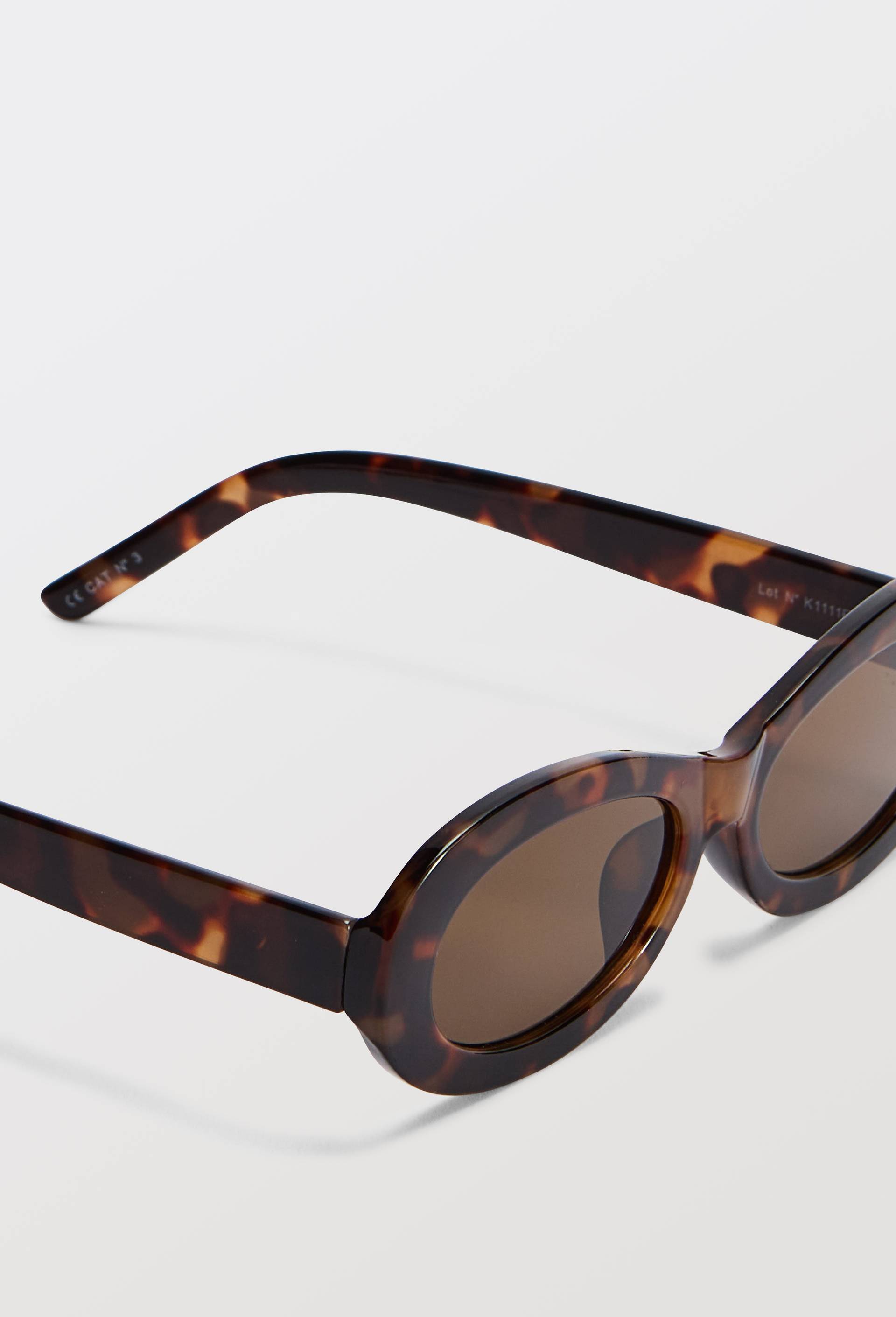 Lunettes de soleil ovales, Beige, large image number 2