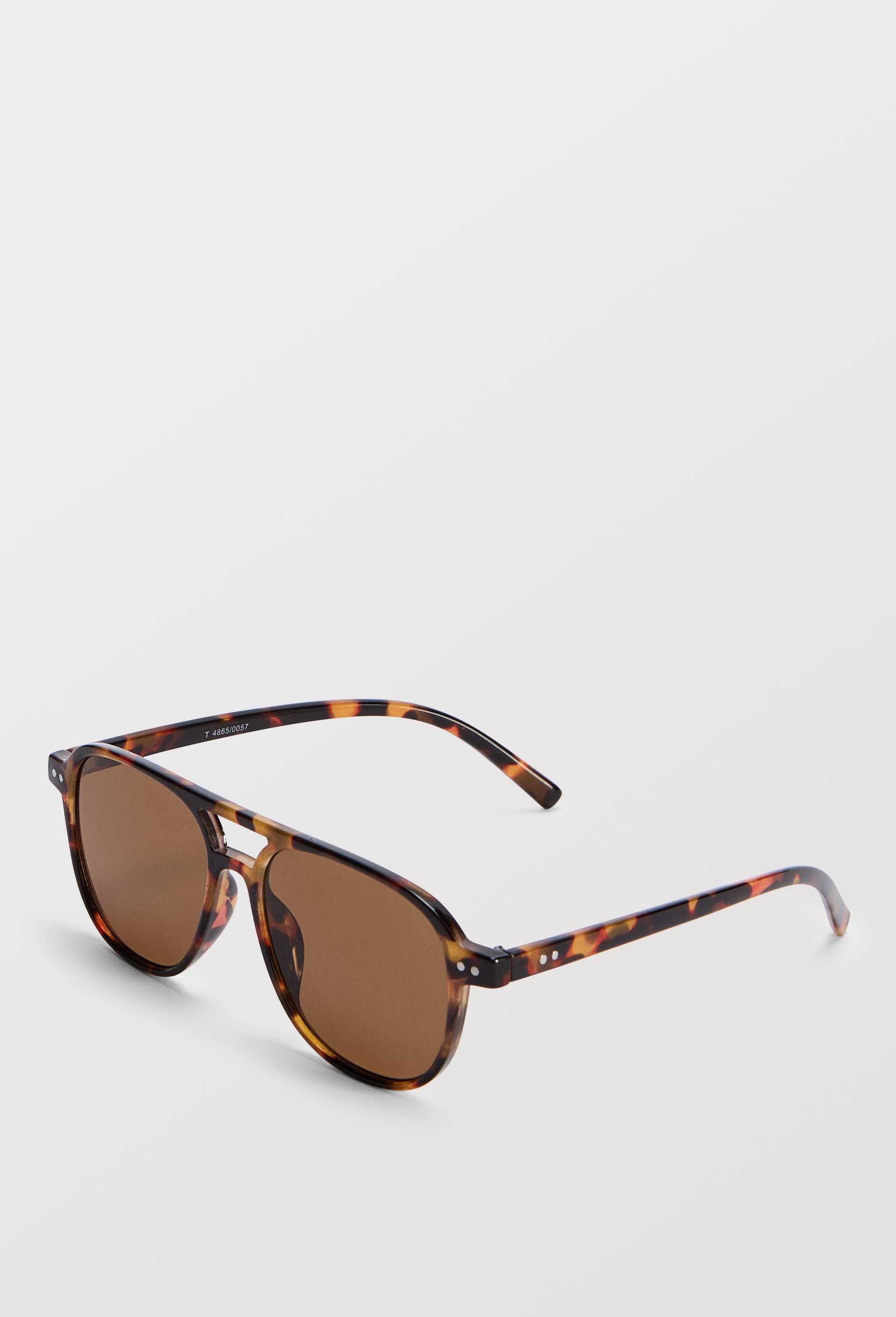 Lunettes de soleil pilotes, Beige, large image number 0.0