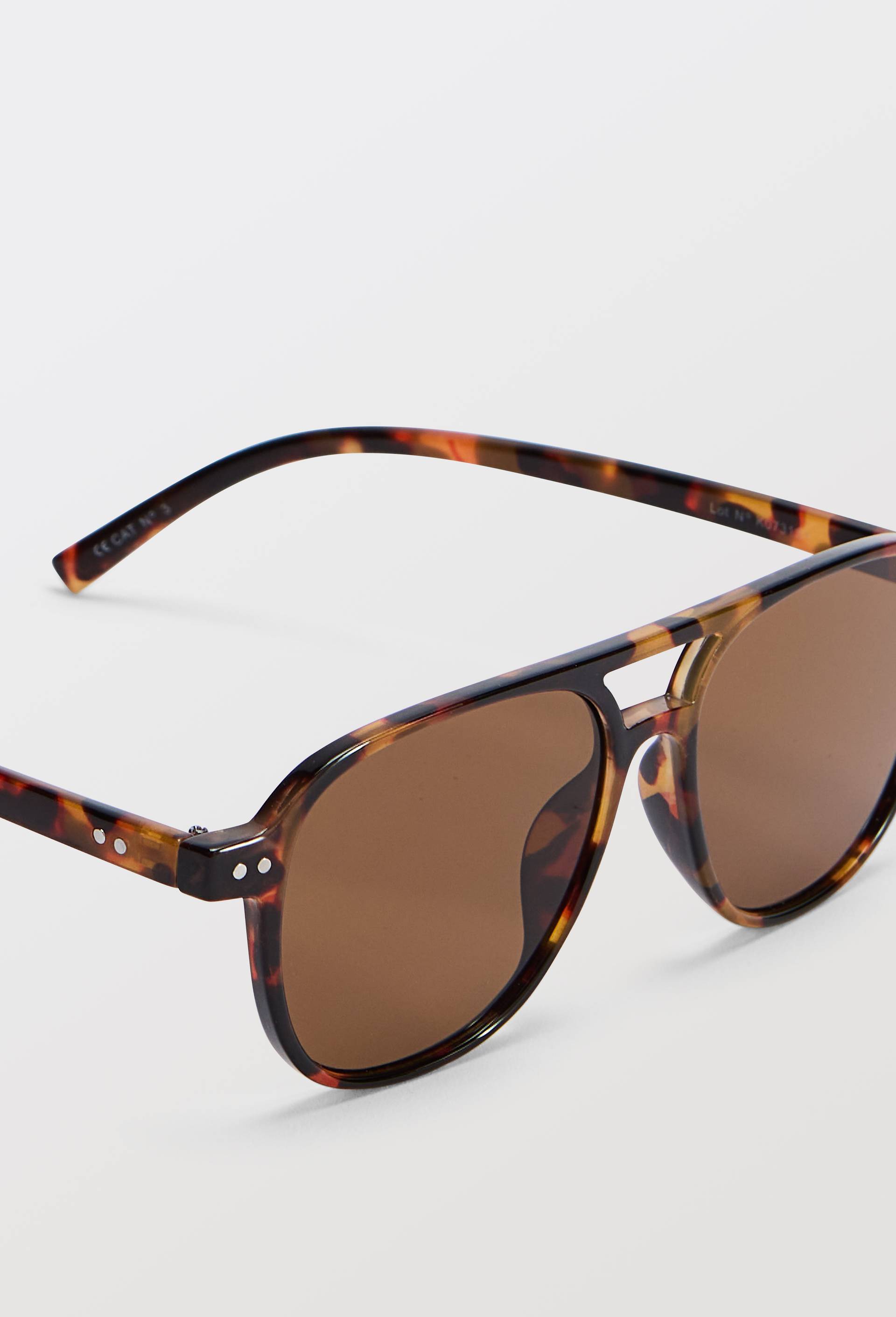 Lunettes de soleil pilotes, Beige, large image number 2.0