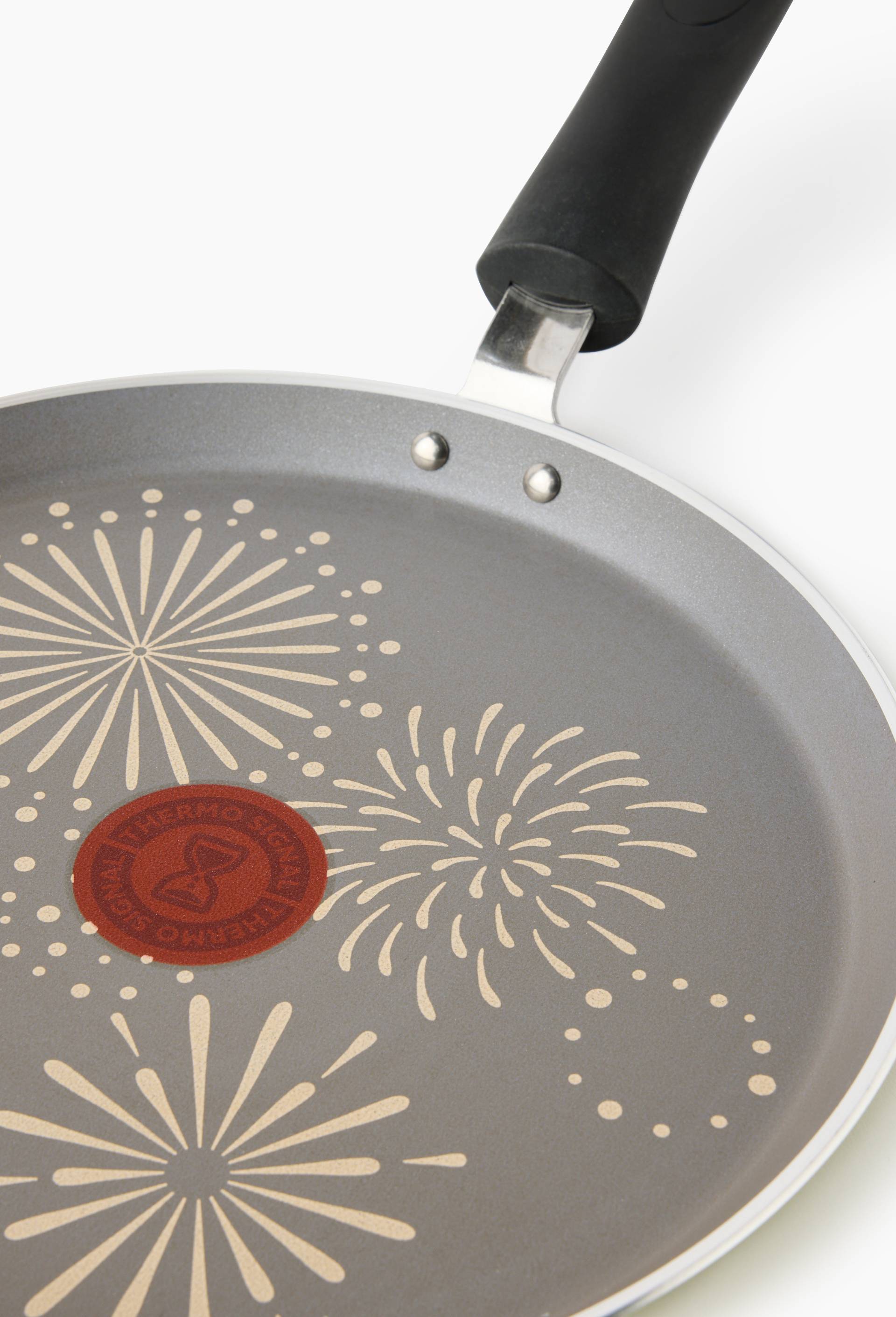 Cr&ecirc;pi&egrave;re rev&ecirc;tement anti adh&eacute;sif, 25cm, induction, Vert fonc&eacute;, large image number 1