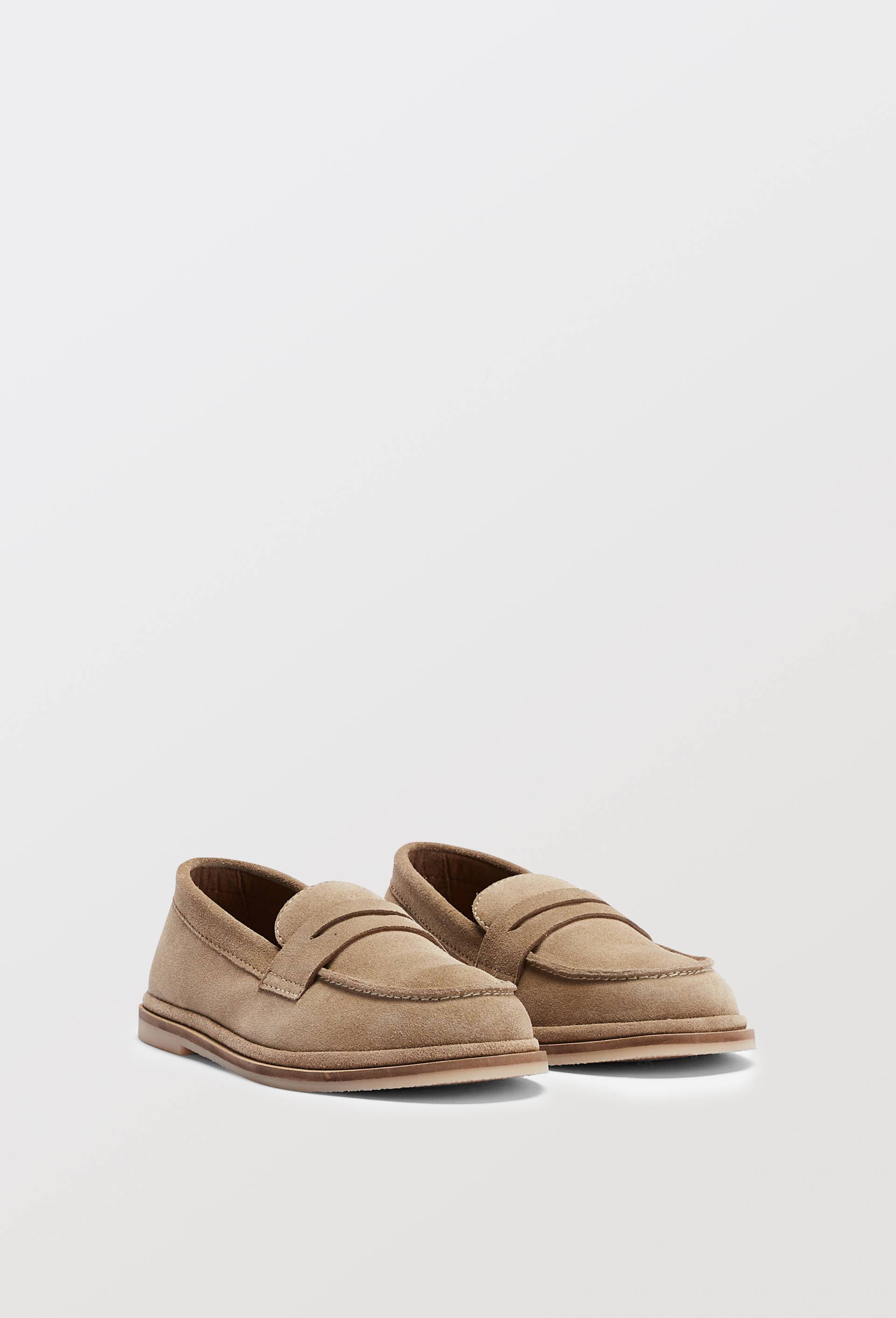 Mocassin en cuir, Brun clair, large image number 0