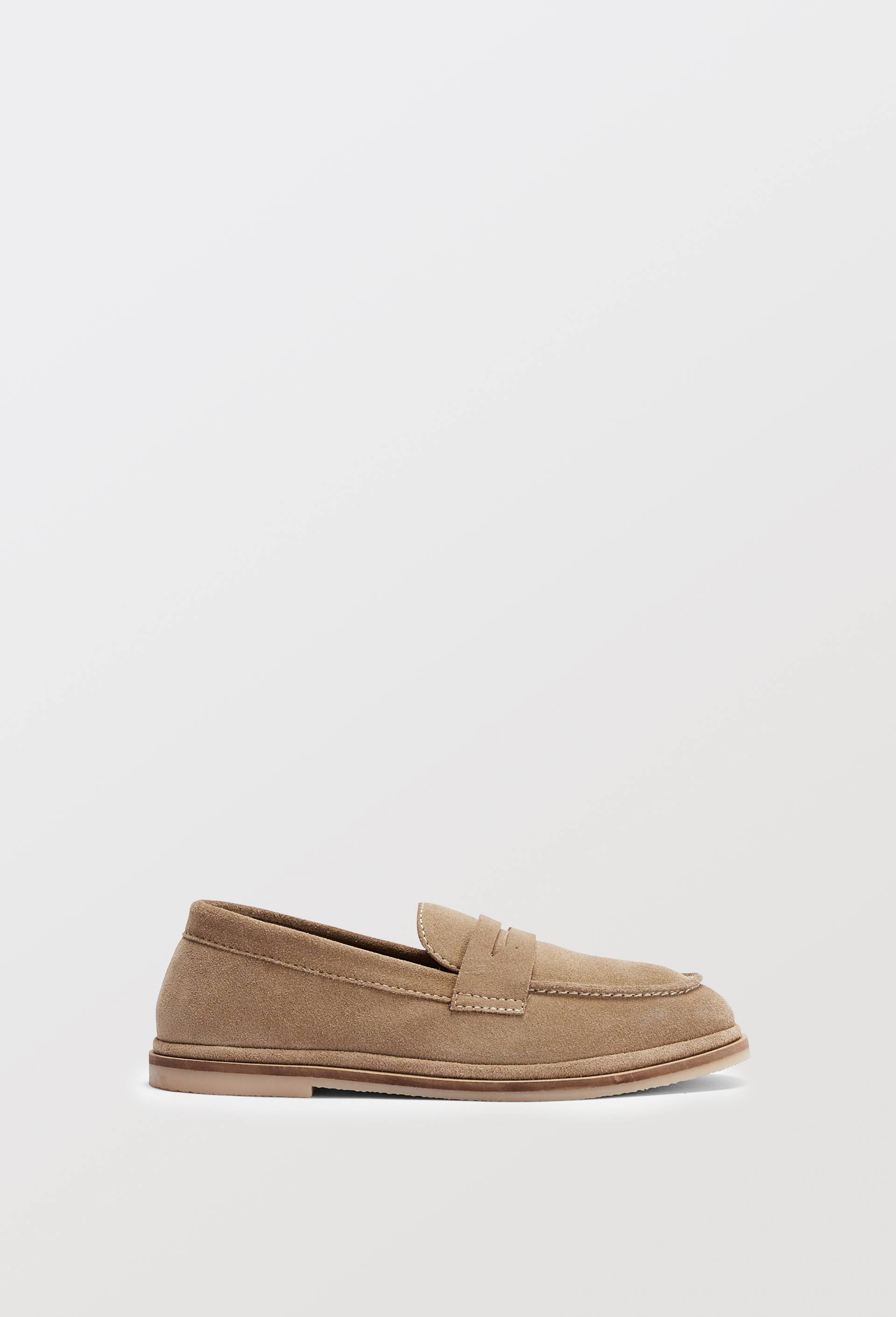 Mocassin en cuir, Brun clair, large image number 1