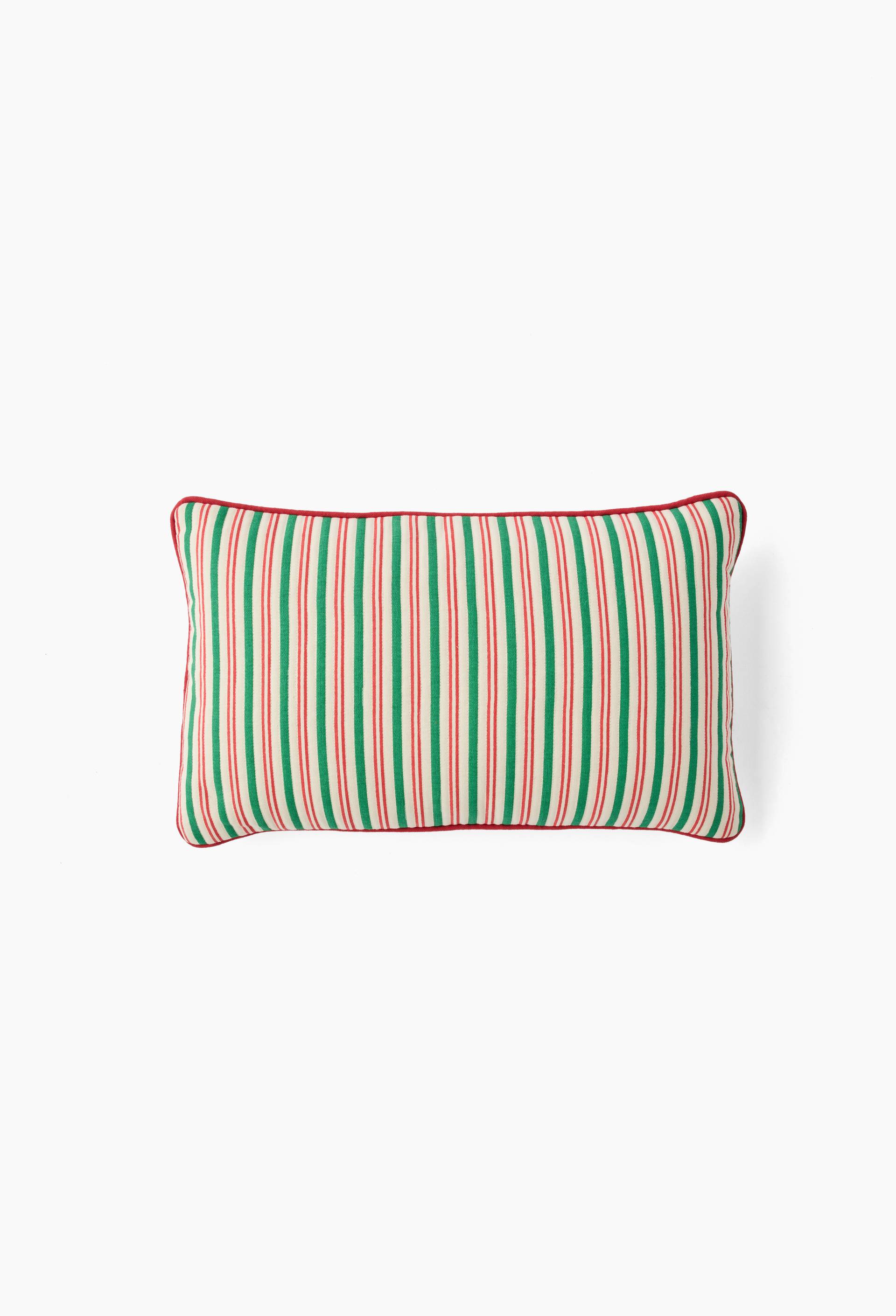Coussin, 30X50cm, 100% coton, Vert, large image number 0